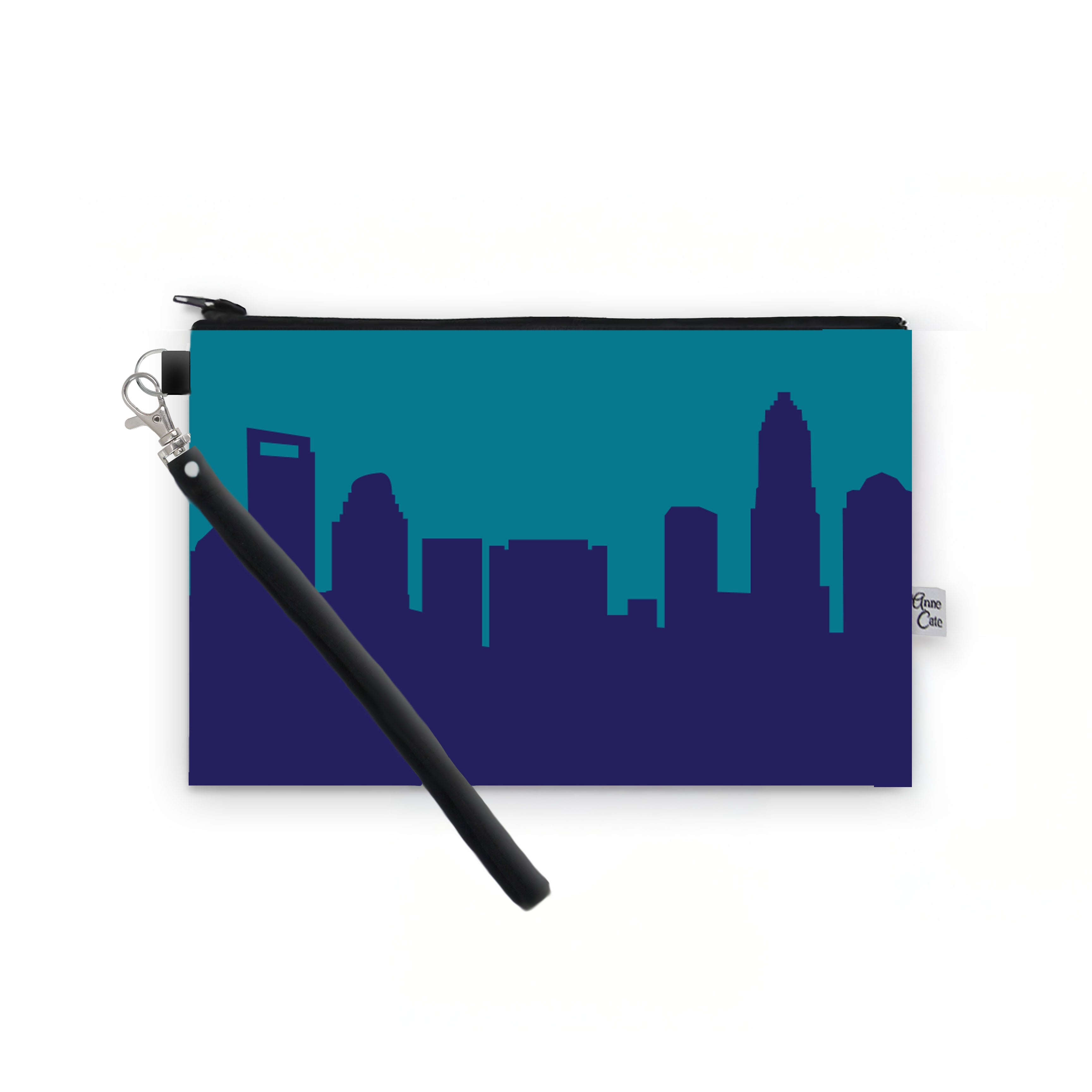 Basketball Arena Skyline Game Day Wristlet