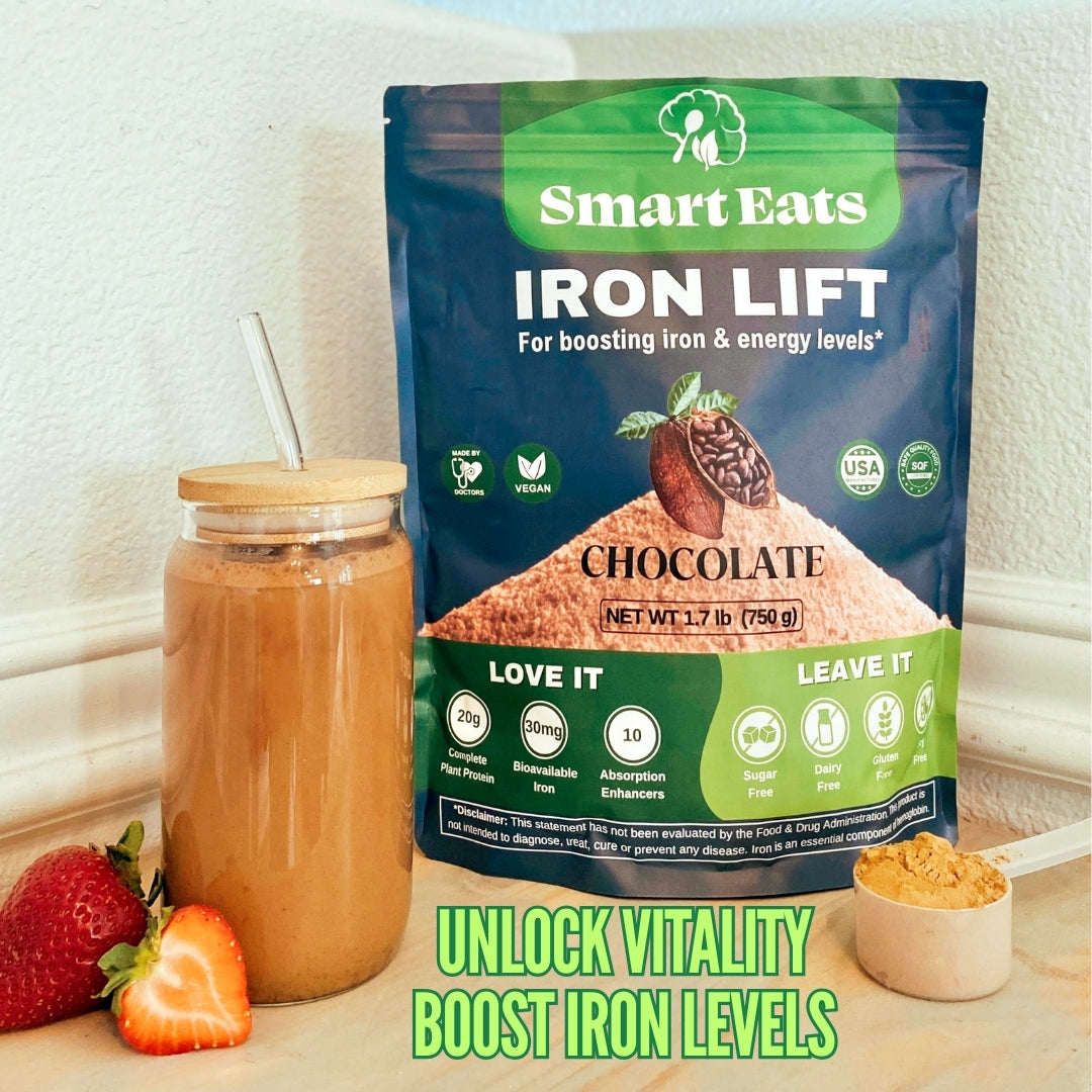 Iron Lift Protein Powder Drink Mix - 30 Servings, Chocolate