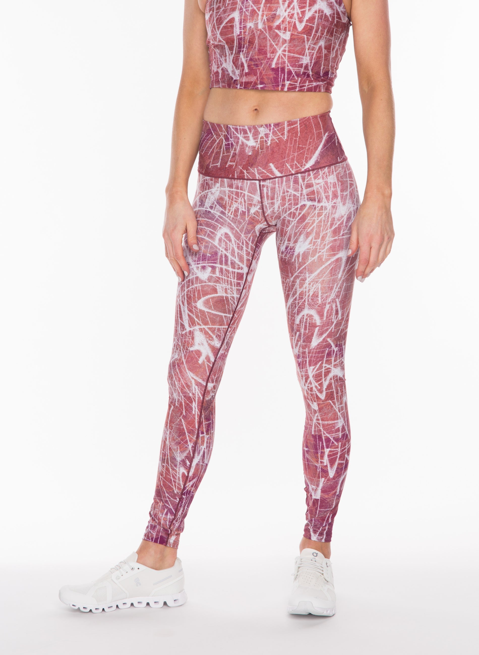 Eco-Friendly Clay Impress Yoga Pants