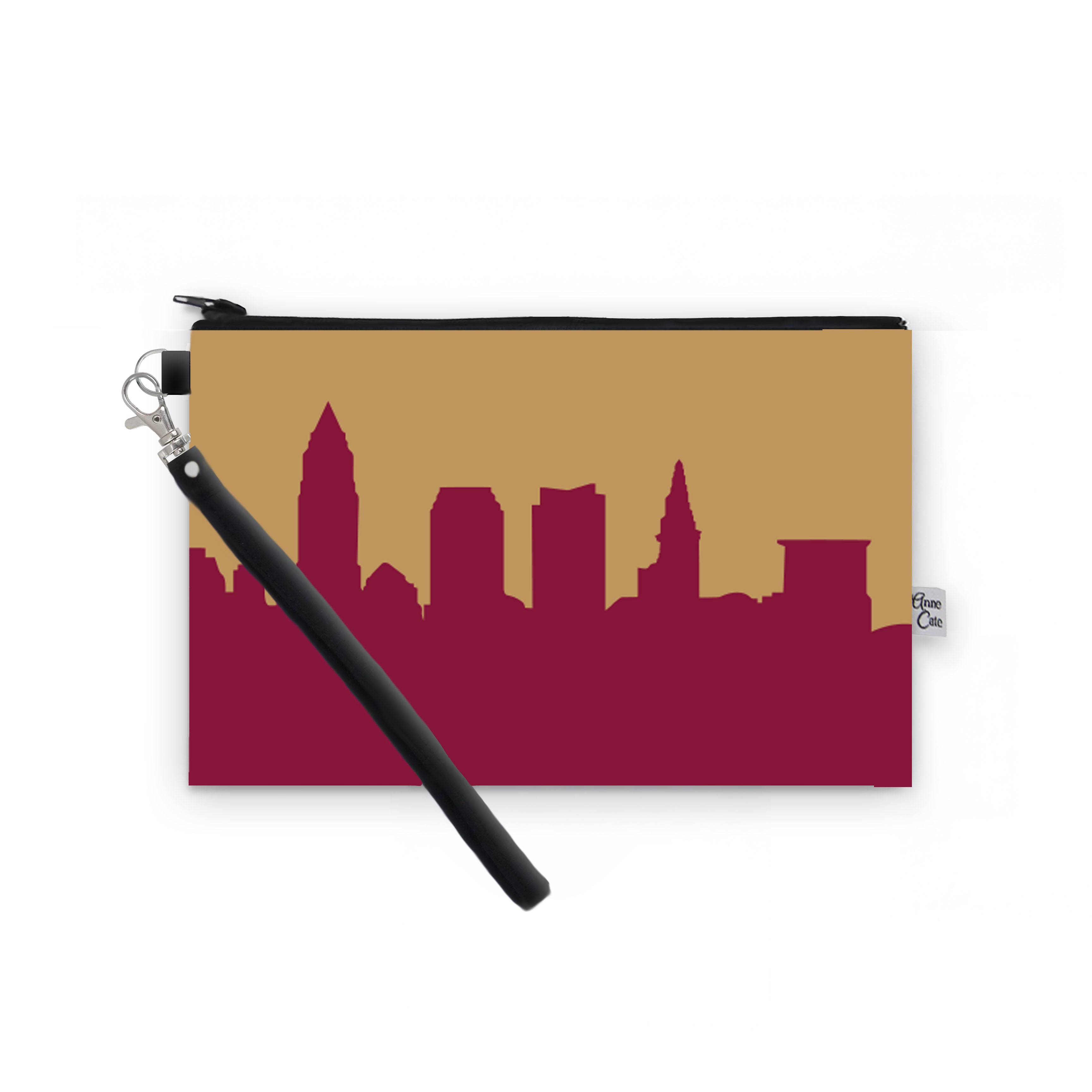 Basketball Arena Skyline Game Day Wristlet