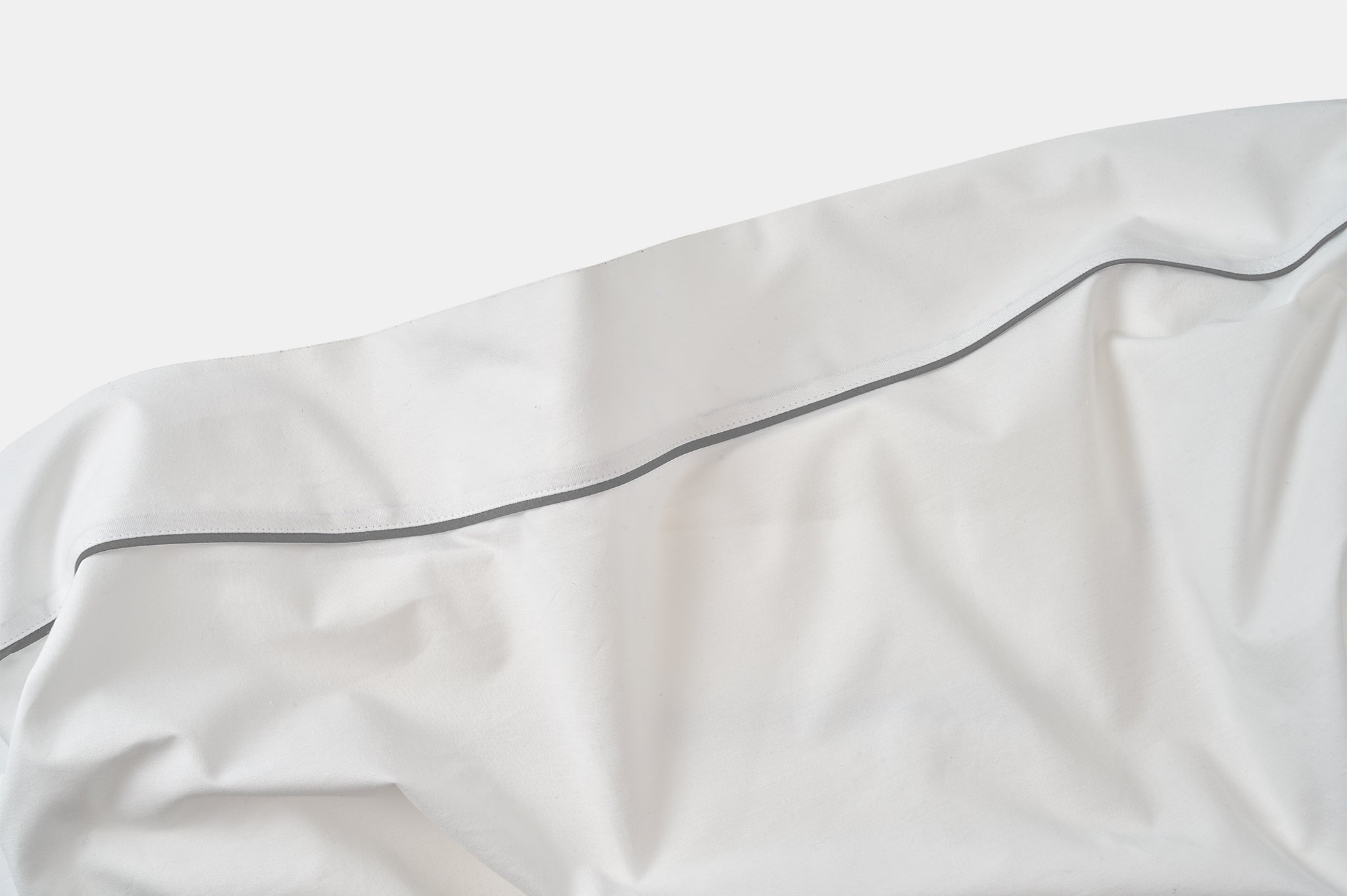 USA Cotton Sheet Set - Classic Piping Design