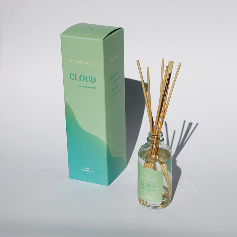 Cloud 4 oz. Hue Reed Diffuser - Violet Blossoms