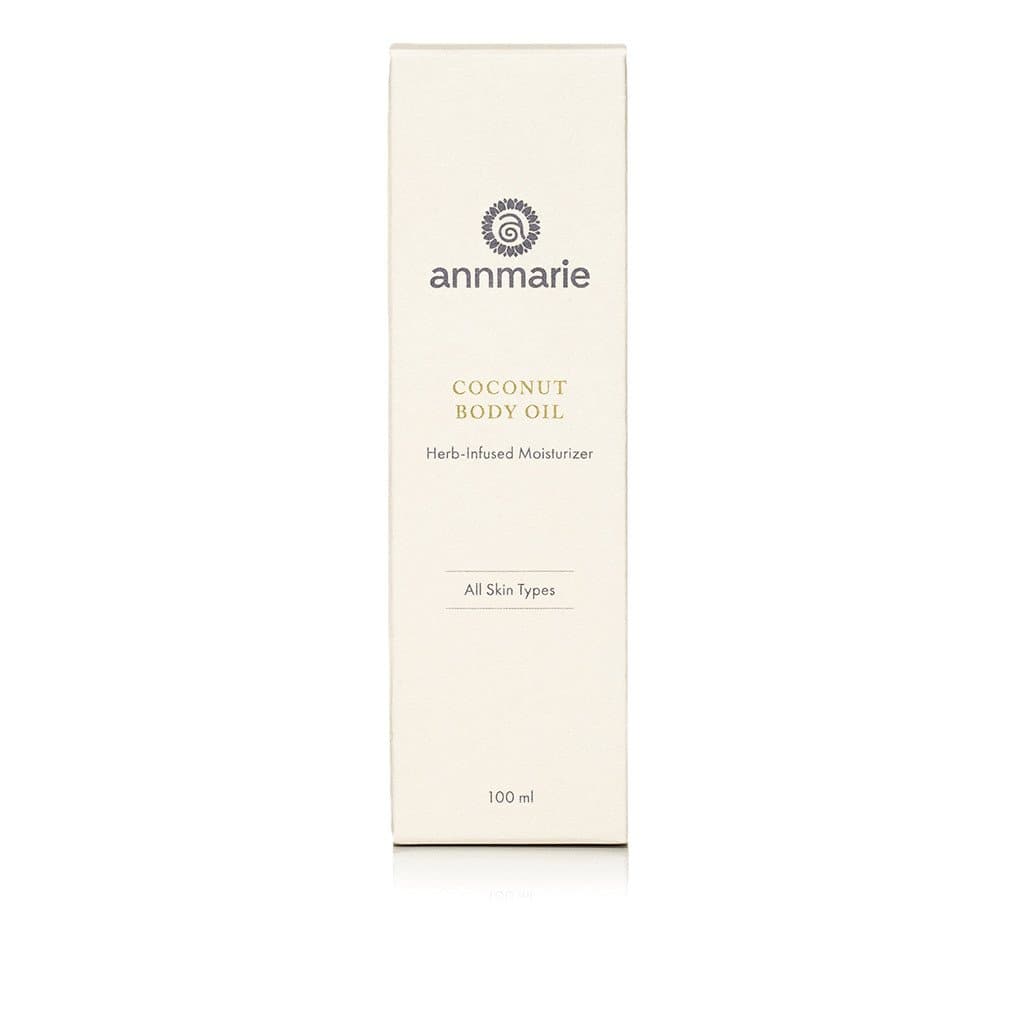 Herb-Infused Coconut Lavender Body Oil - 3.4 Oz