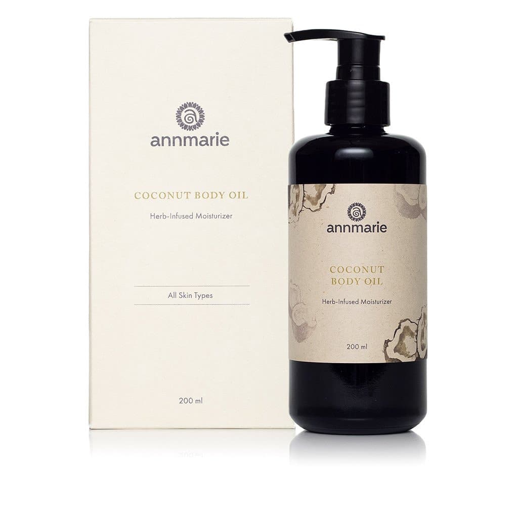 Herb-Infused Coconut Lavender Body Oil - 6.8 Oz