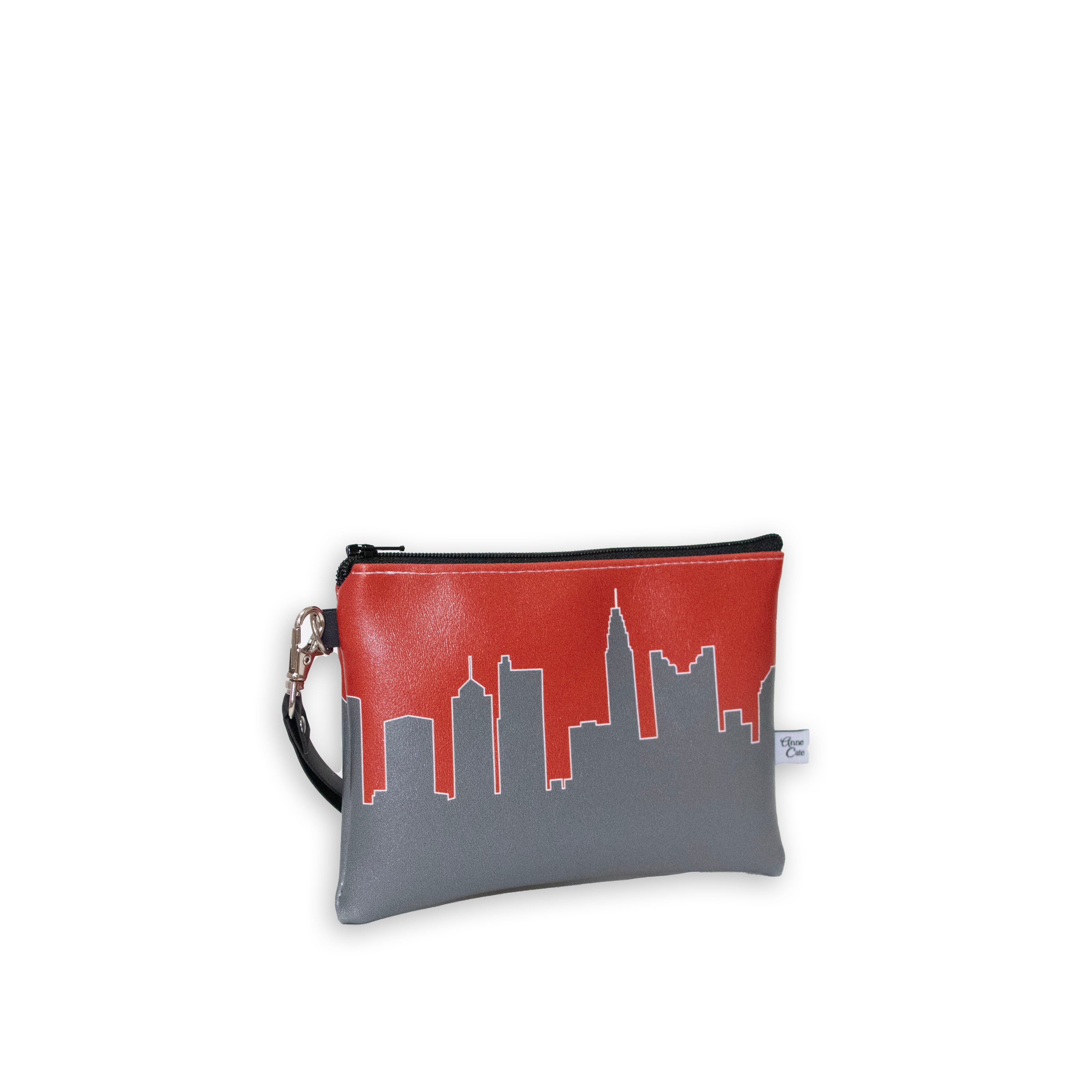 Collegiate Football Stadium Skyline Game Day Wristlet
