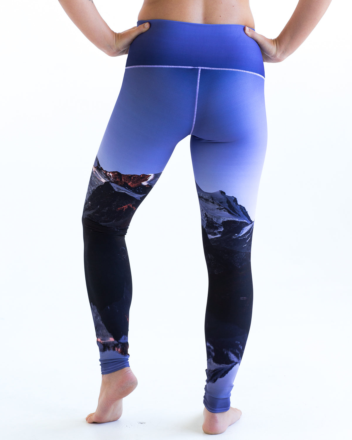 Eco-Friendly Glacier Glow Yoga Pants