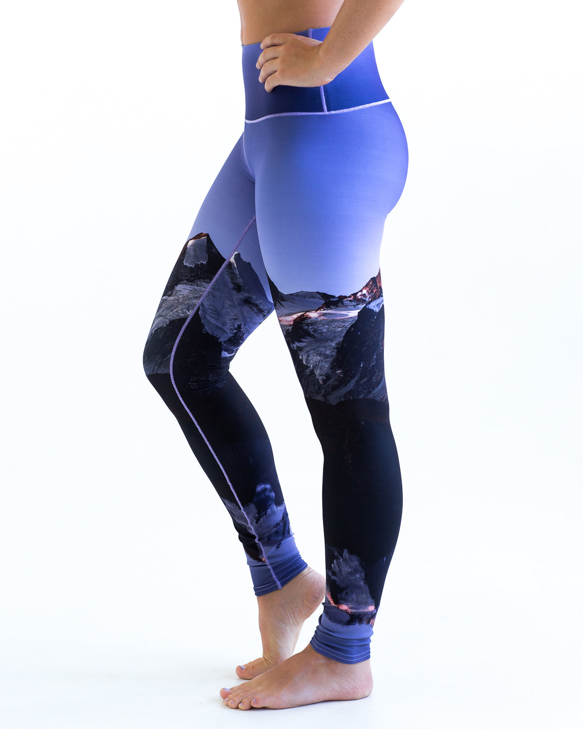 Eco-Friendly Glacier Glow Yoga Pants