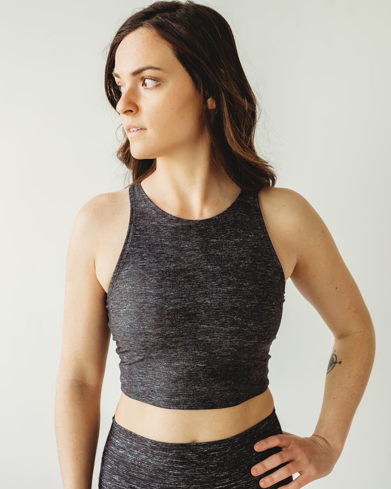 Eco-Friendly Winter Native Crop Top
