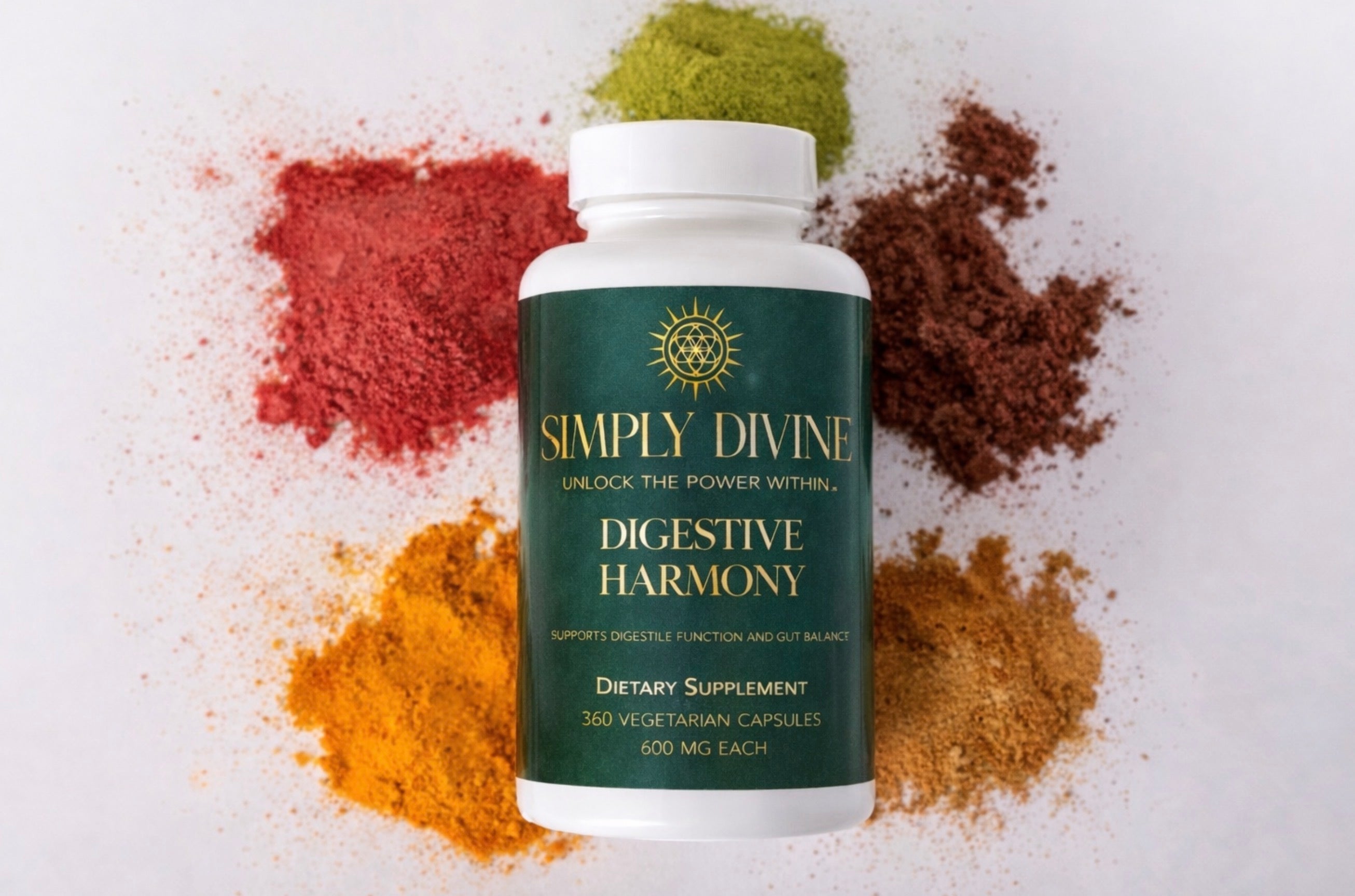 Digestive Support Anti-Bloat Herbal Supplement