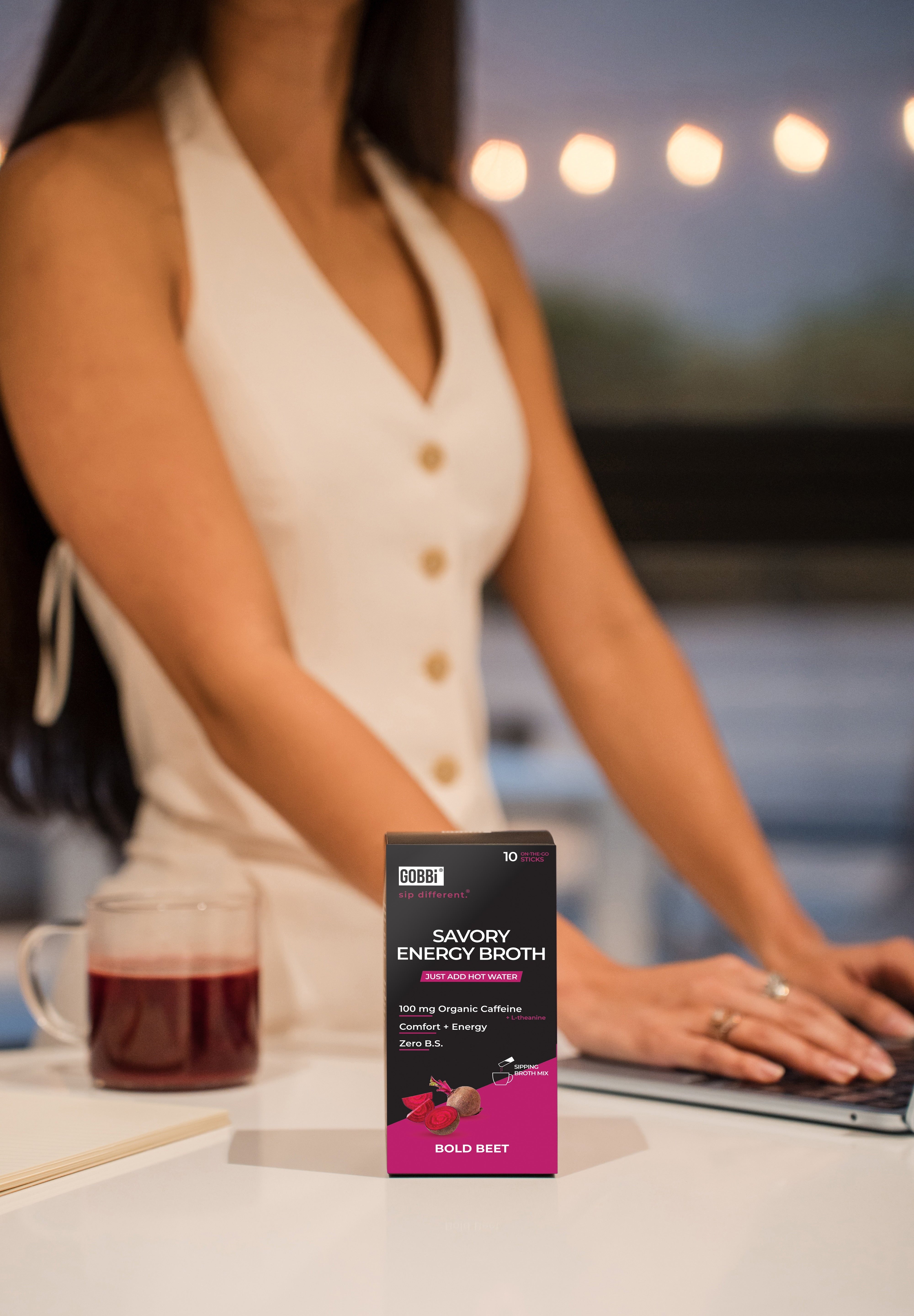 Savory Energy Broth Bold Beet - 10 Or 20 Pack