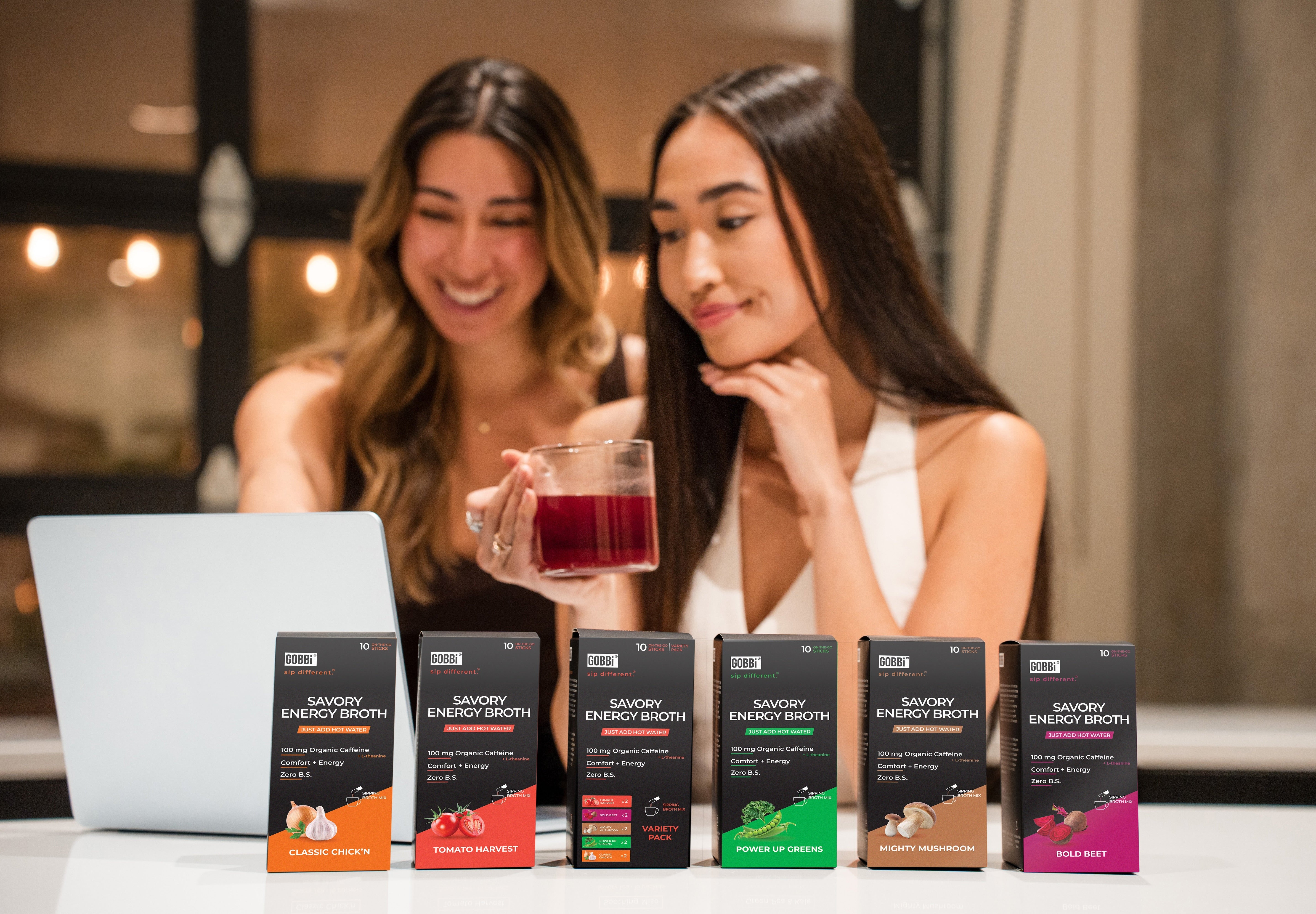 Savory Energy Broth Variety Pack - 10 Or 20 Pack