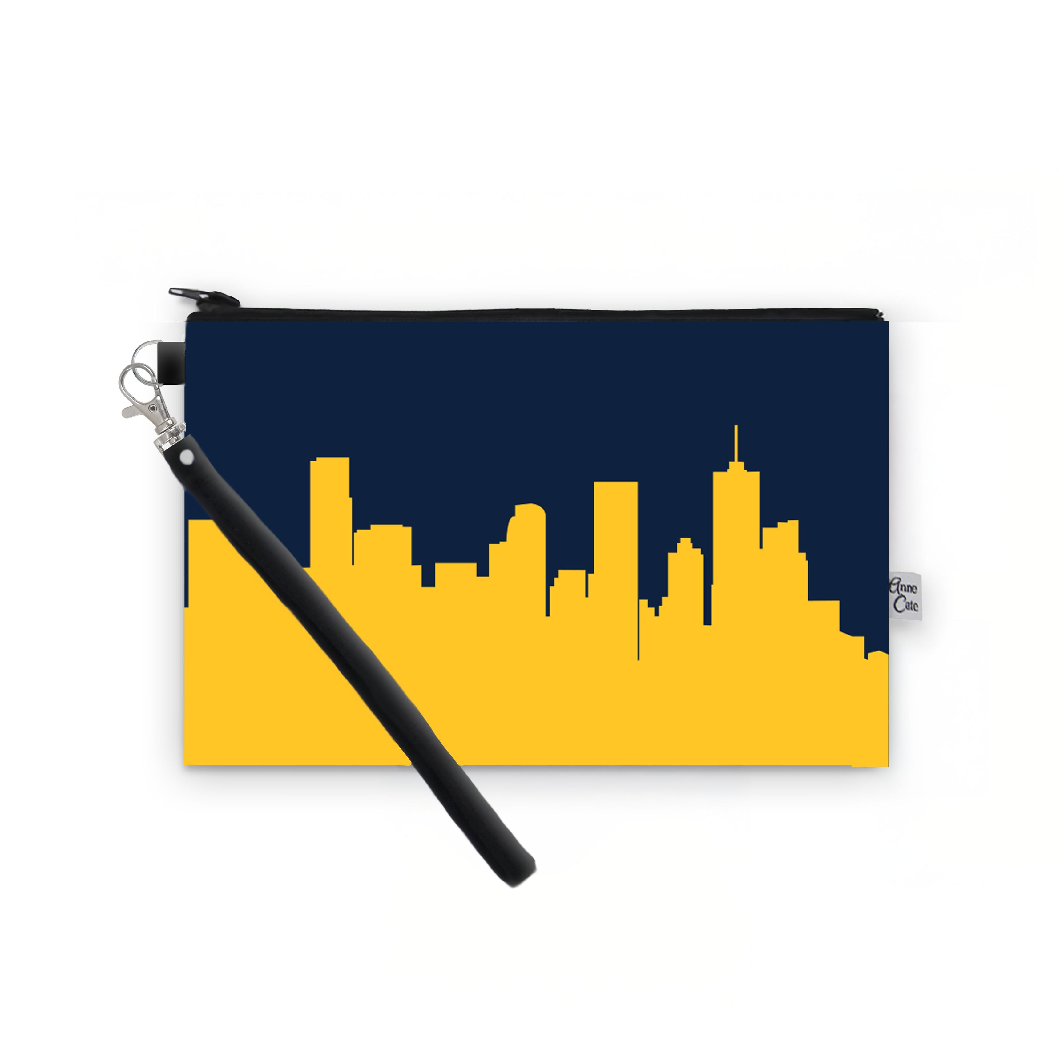 Basketball Arena Skyline Game Day Wristlet