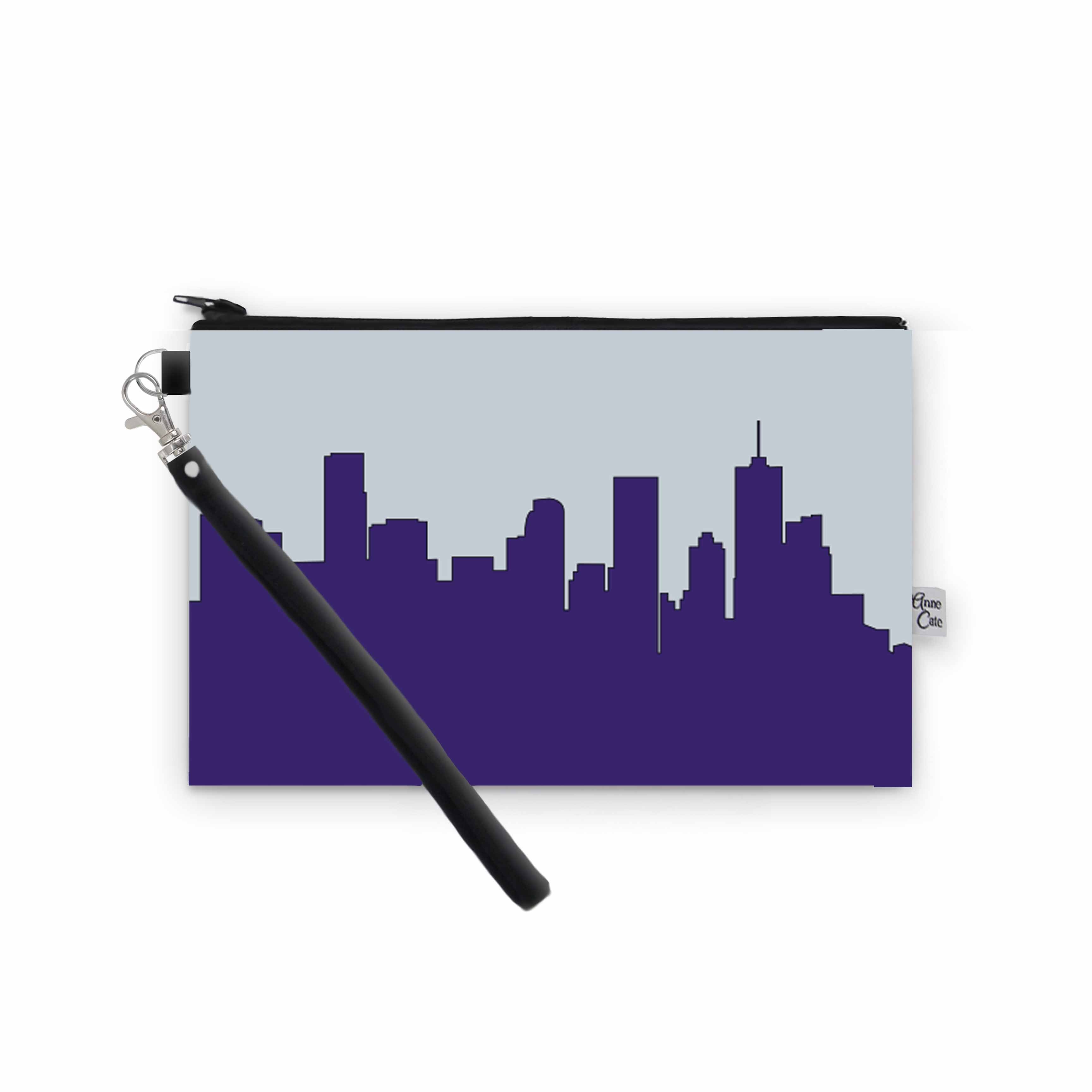Baseball Ballpark Skyline Game Day Wristlet