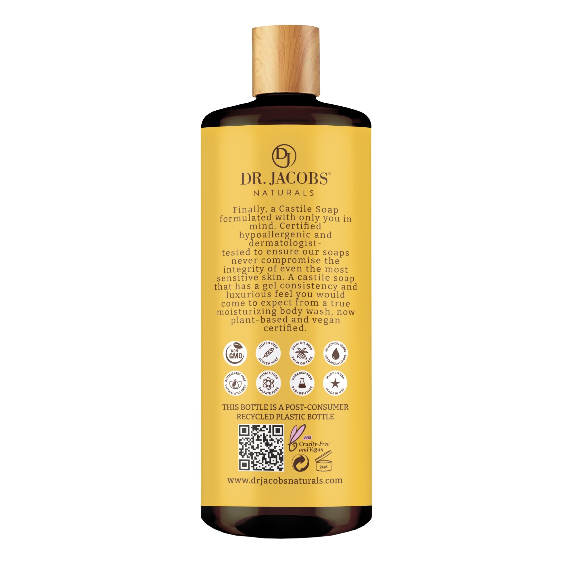 Almond Castile Soap Body Wash - 32 oz