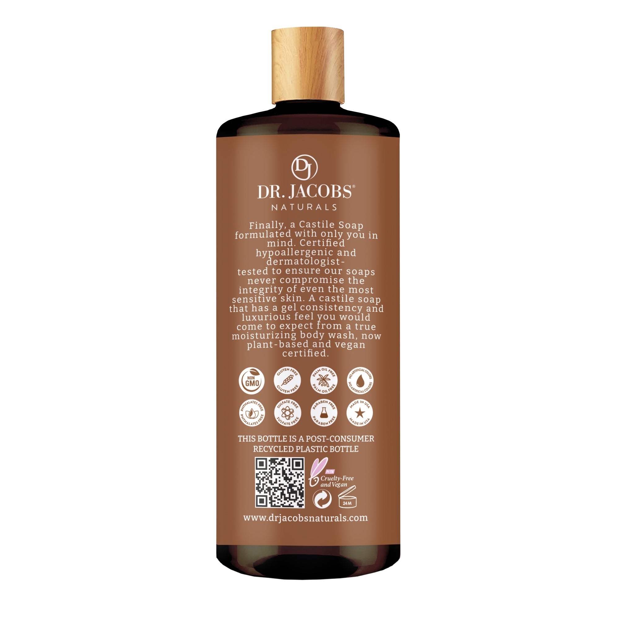 Sandalwood Castile Body Wash - 32 oz