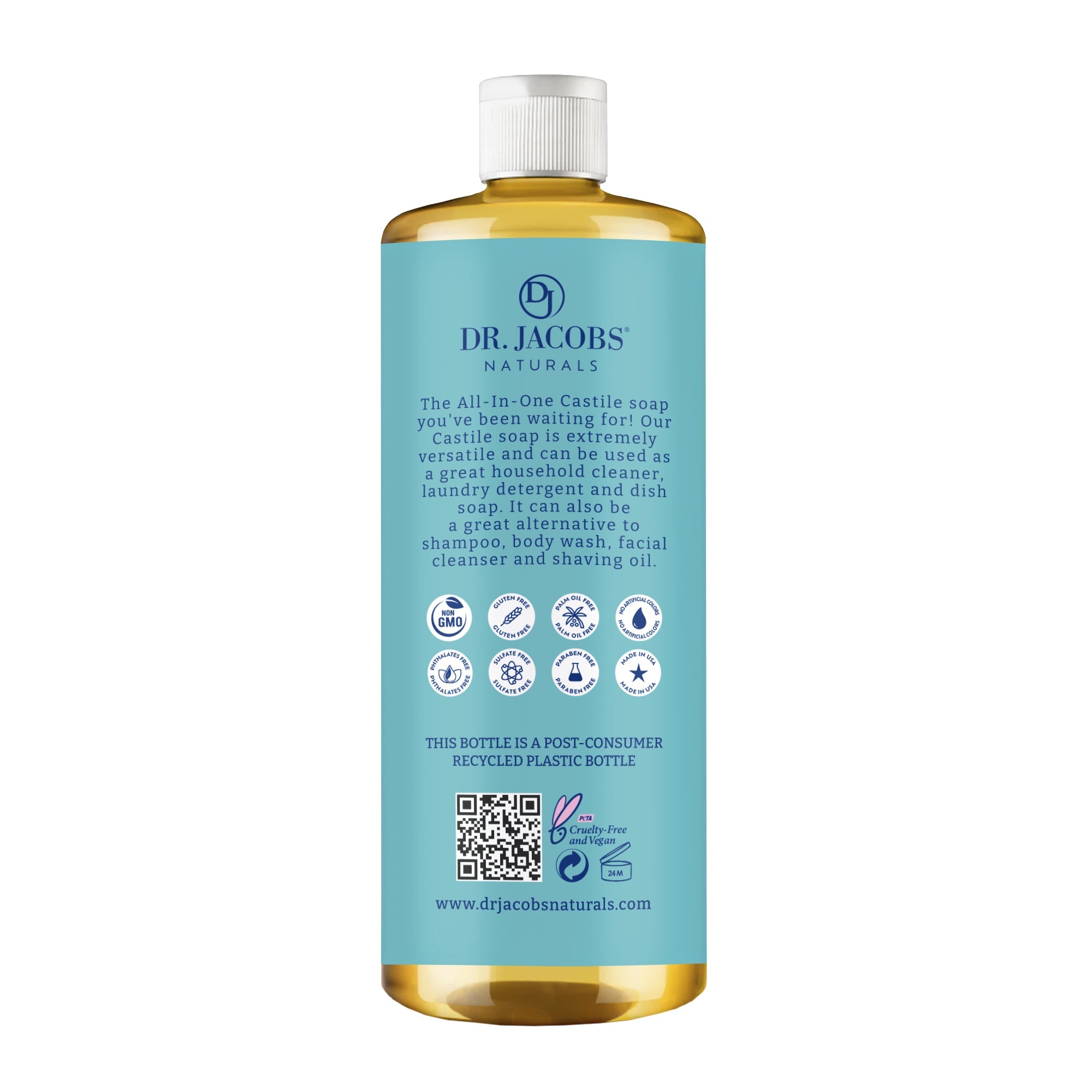 Fragrance-Free Castile Soap All-In-One - Thin Formula