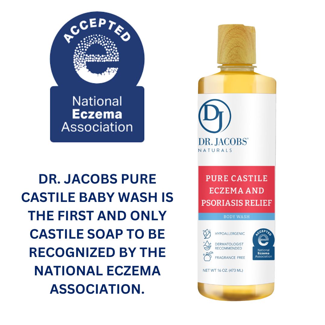Castile Soap for Eczema and Psoriasis - 16 oz