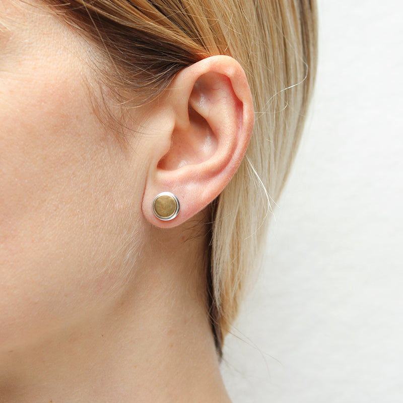 Extra Small Button Post Earring