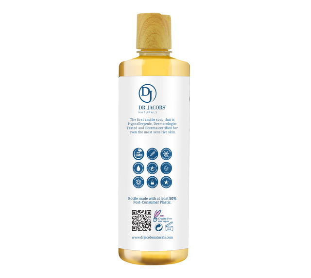 Castile Soap for Baby Eczema & Sensitive Skin - Unscented