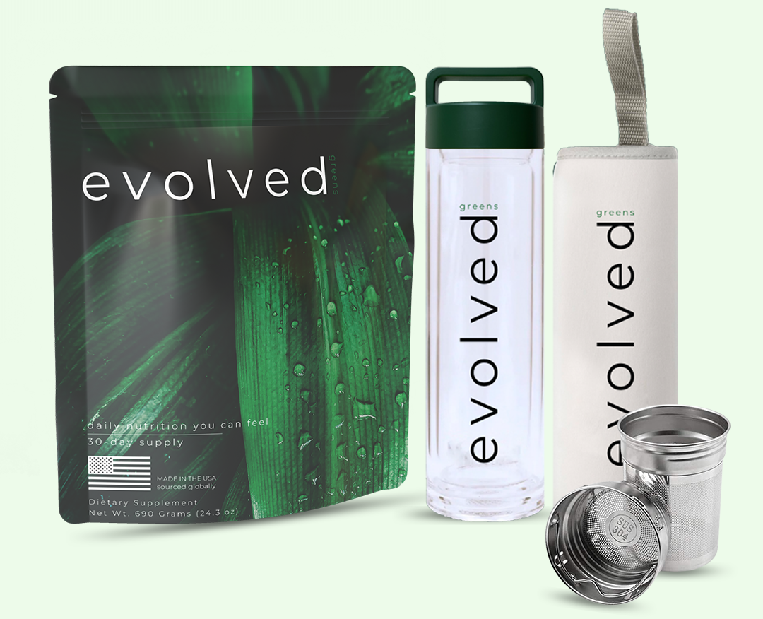 Evolved Greens 30 Day Supply + Gear Kit