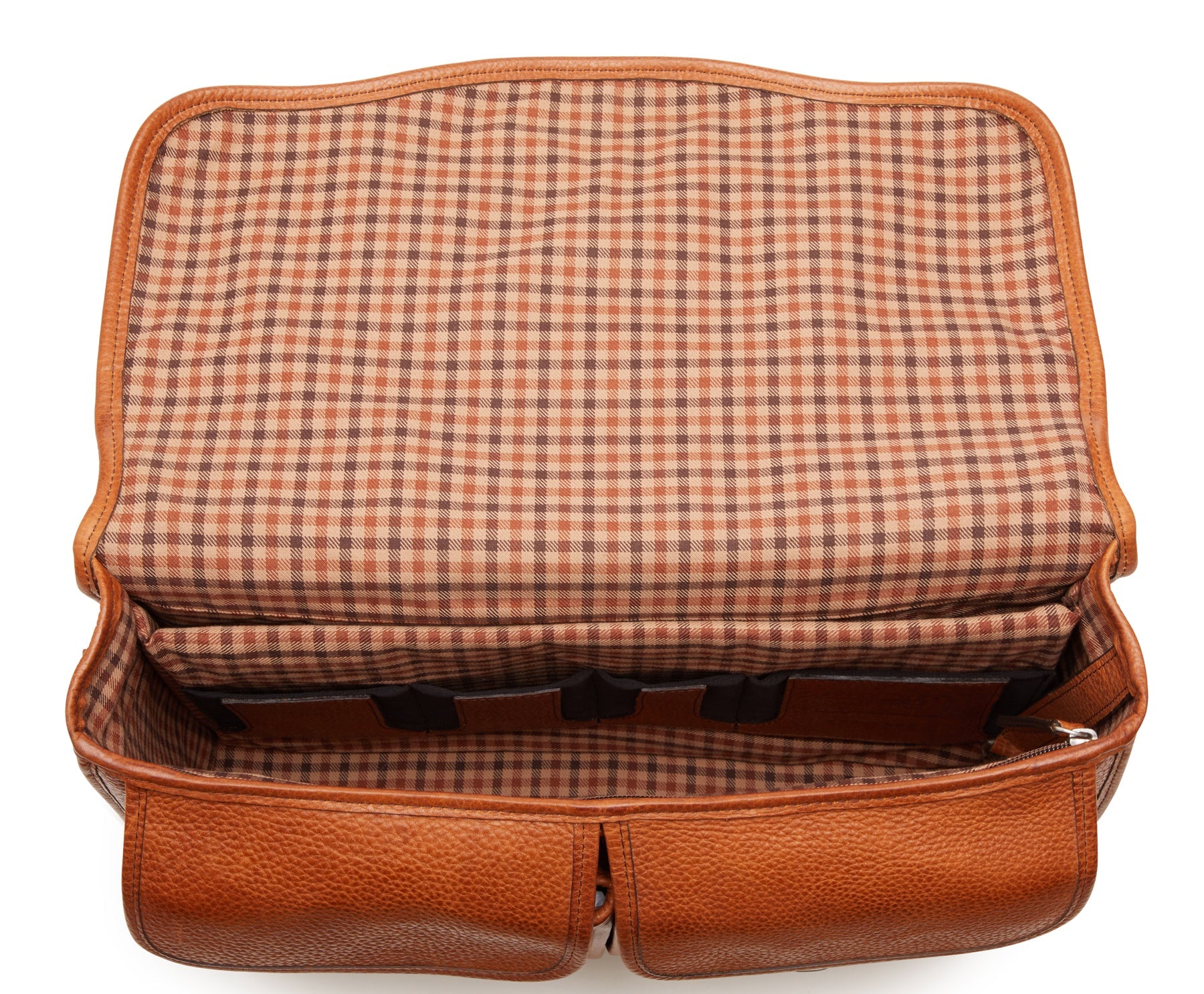 Classic Leather Garfield 15" Laptop Briefcase