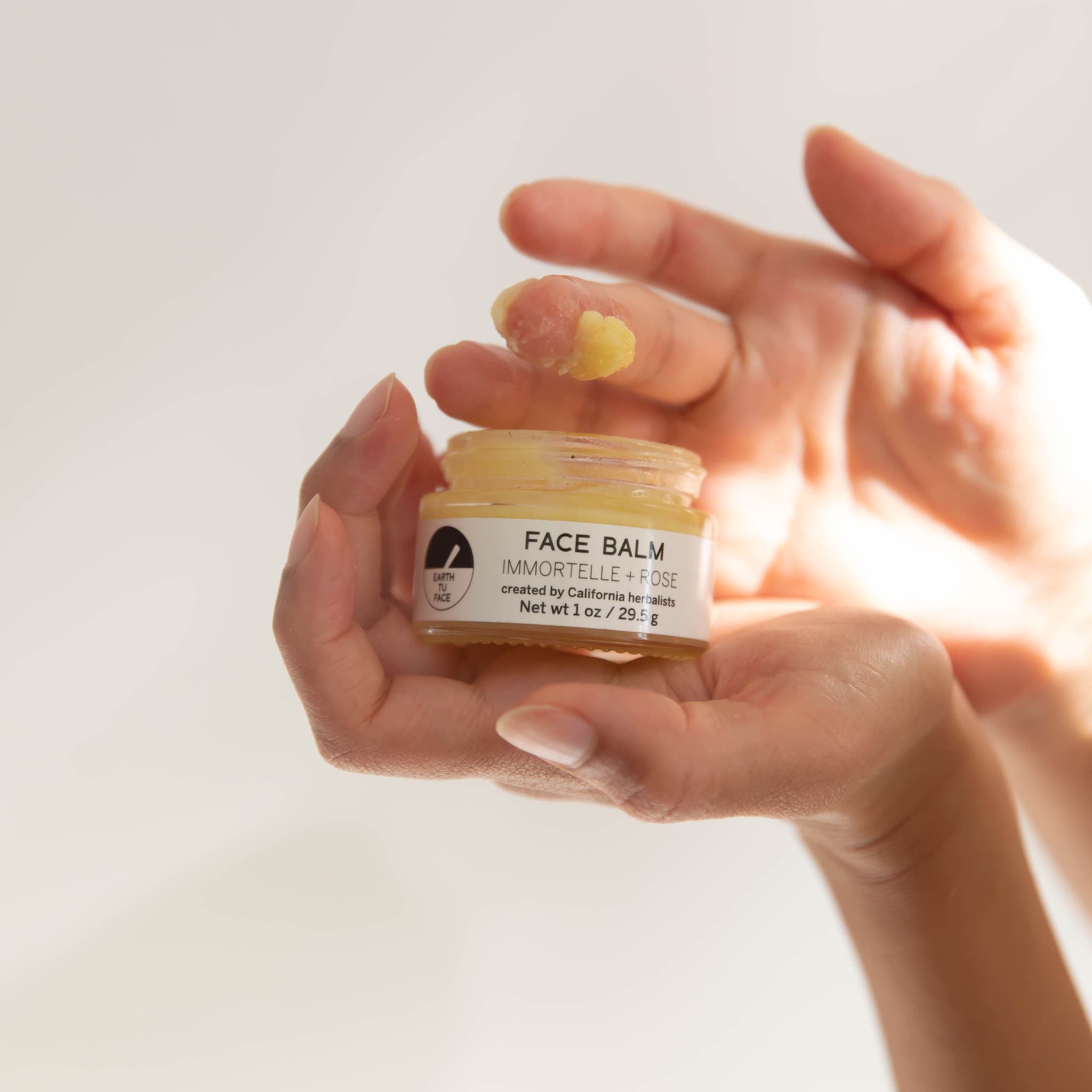 Eco-Friendly Immortelle Rose Face Balm - 1 Oz