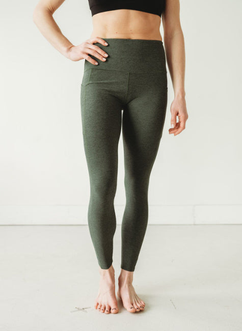 Eco-Friendly Forest Wander Pocket Yoga Pants *Final Sale*