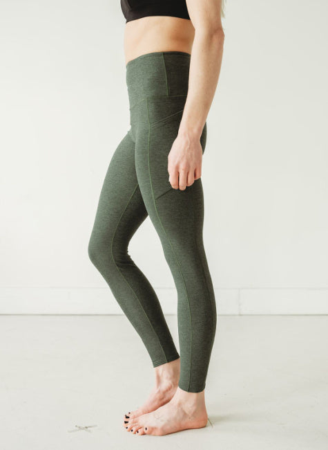 Eco-Friendly Forest Wander Pocket Yoga Pants *Final Sale*