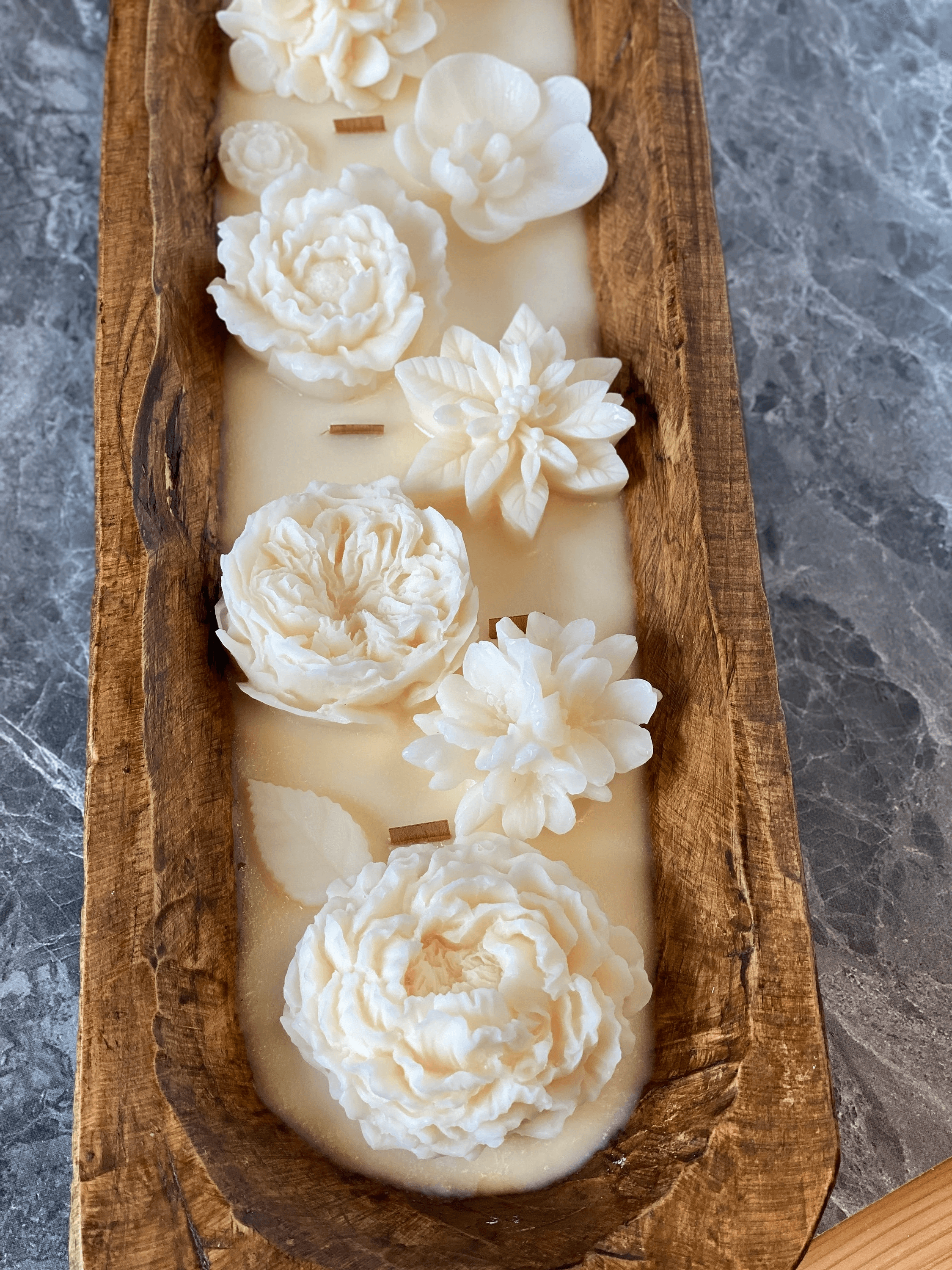 Four Seasons Garden Scented Dough Bowl Candle 26 Oz