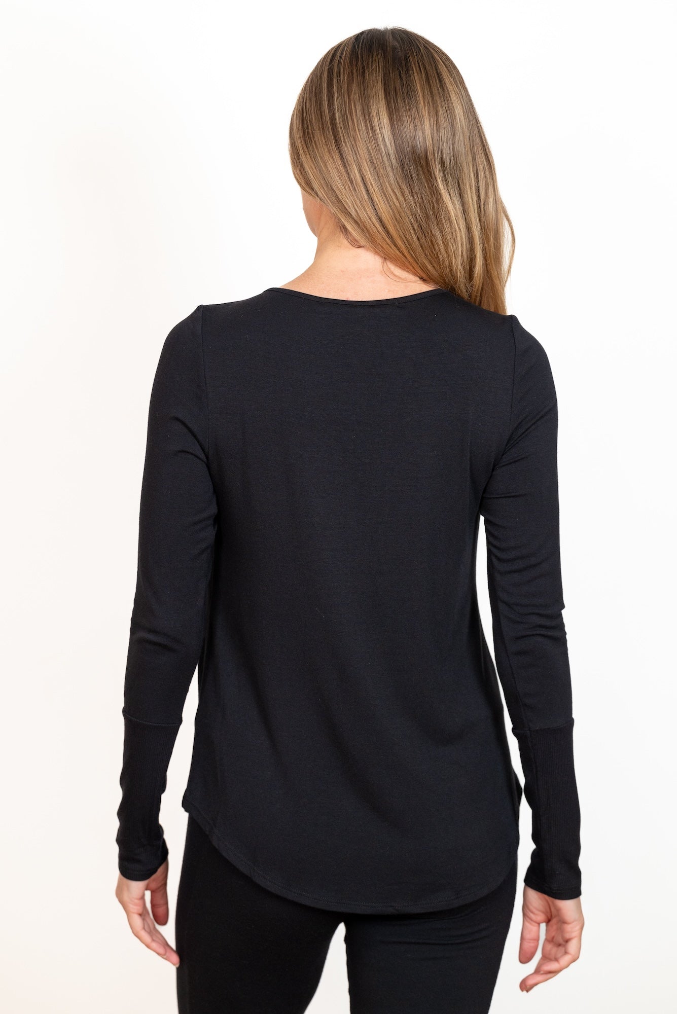 Full Moon Long Sleeve Top with Light Hug Bra-Free Shelf