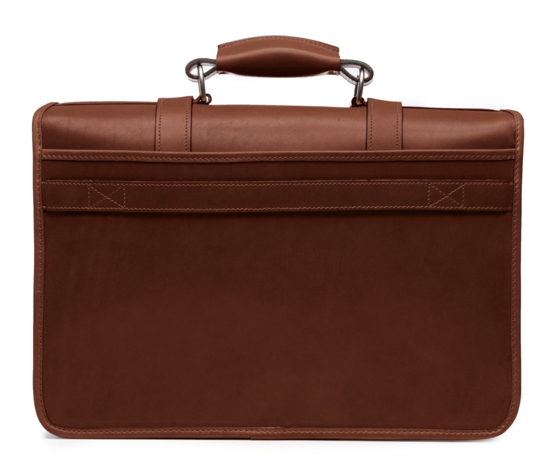 Classic Leather Garfield 15" Laptop Briefcase