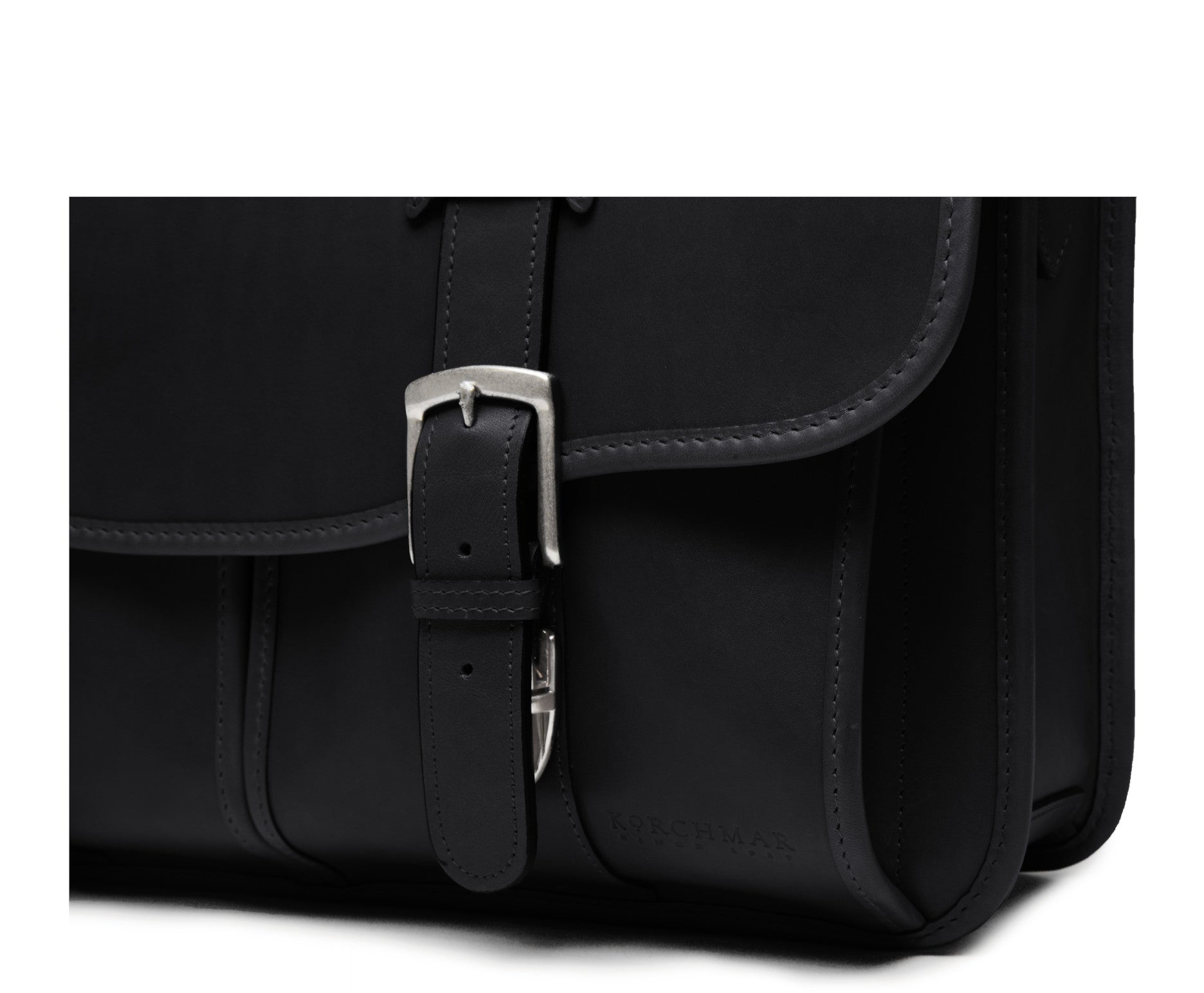 Classic Leather Garfield 15" Laptop Briefcase
