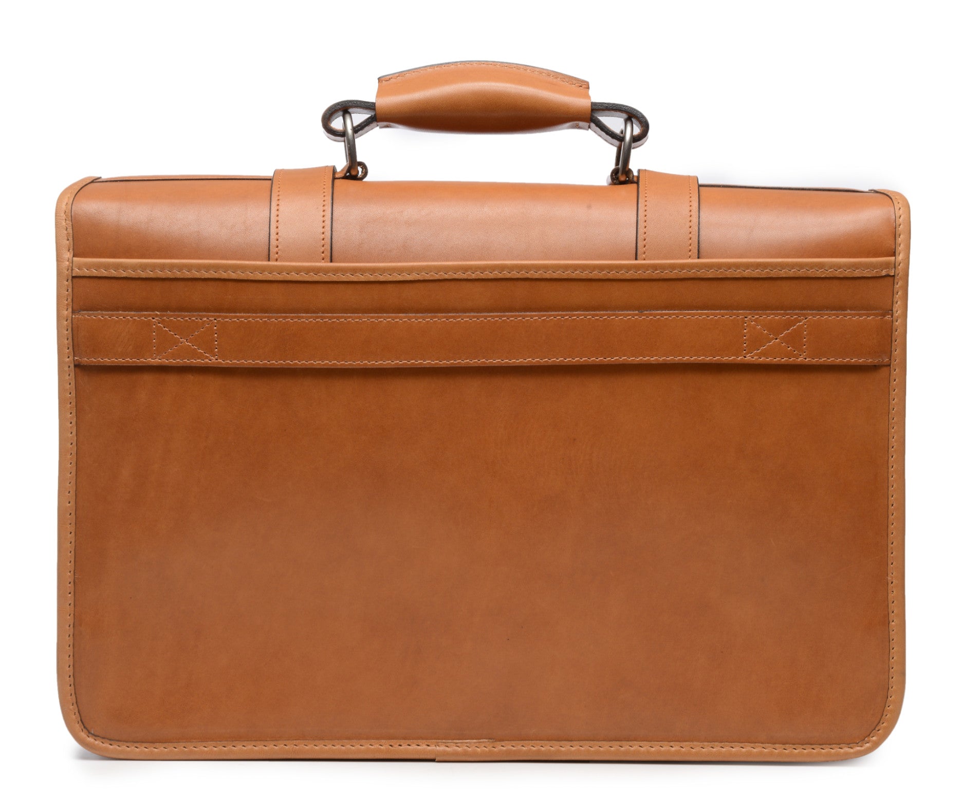 Classic Leather Garfield 15" Laptop Briefcase