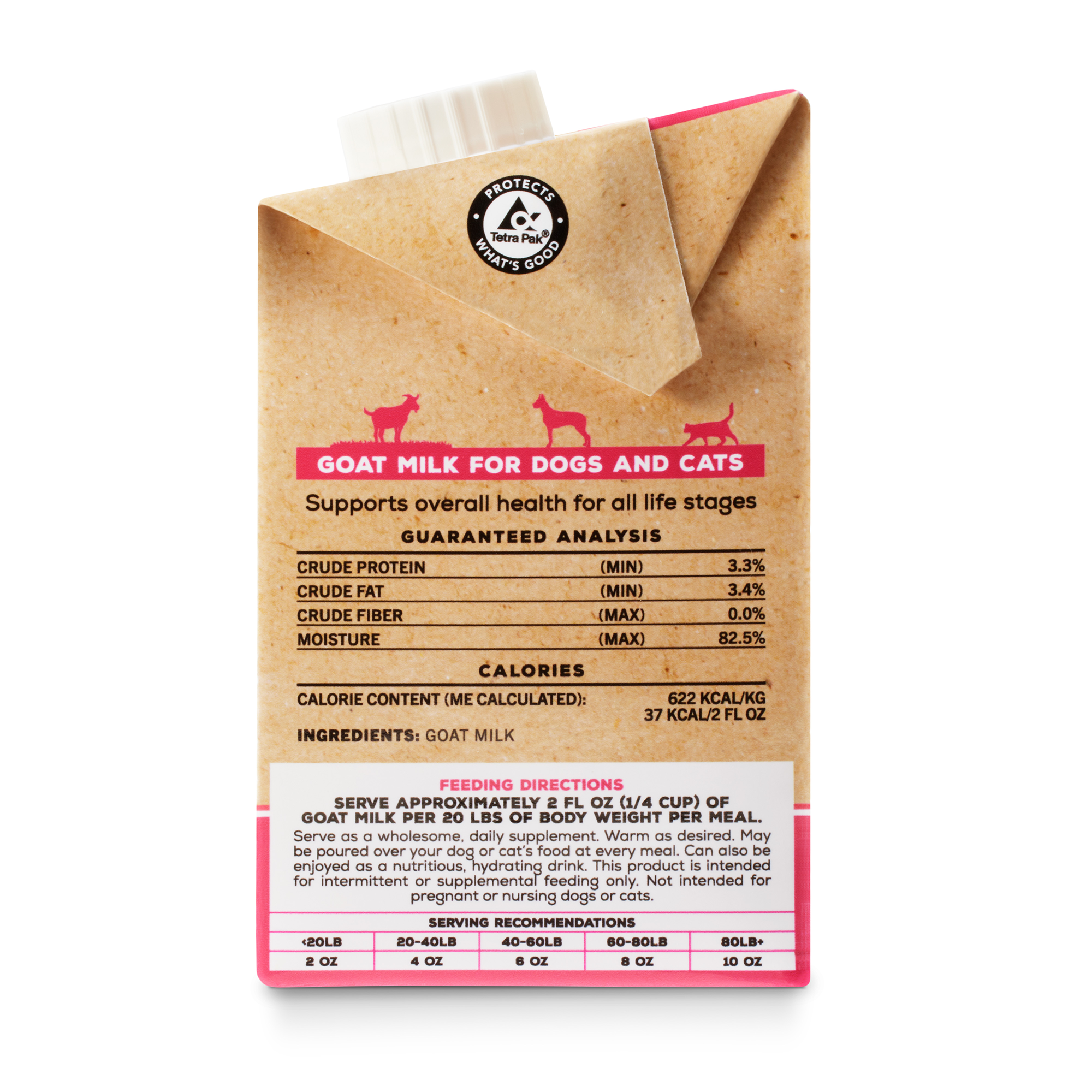 Natural Goat Milk Pet Meal Topper