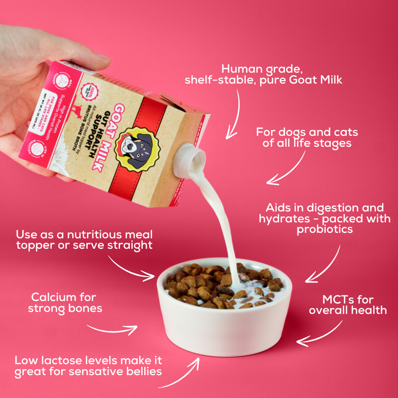 Natural Goat Milk Pet Meal Topper