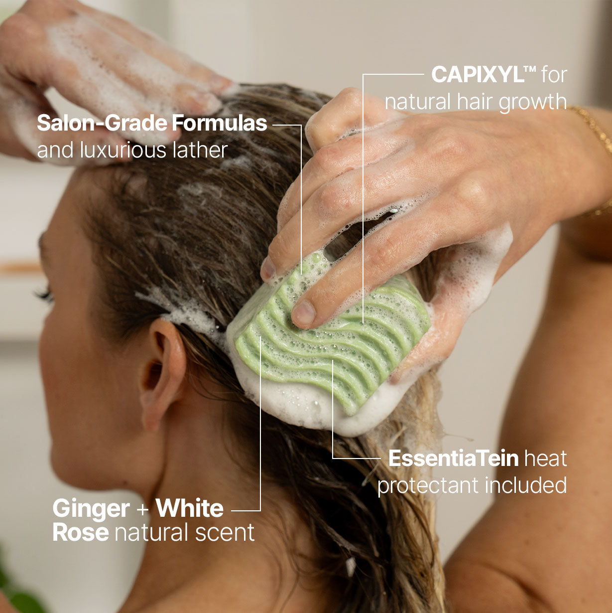 Hair Growth & Protect Solid Shampoo Bar