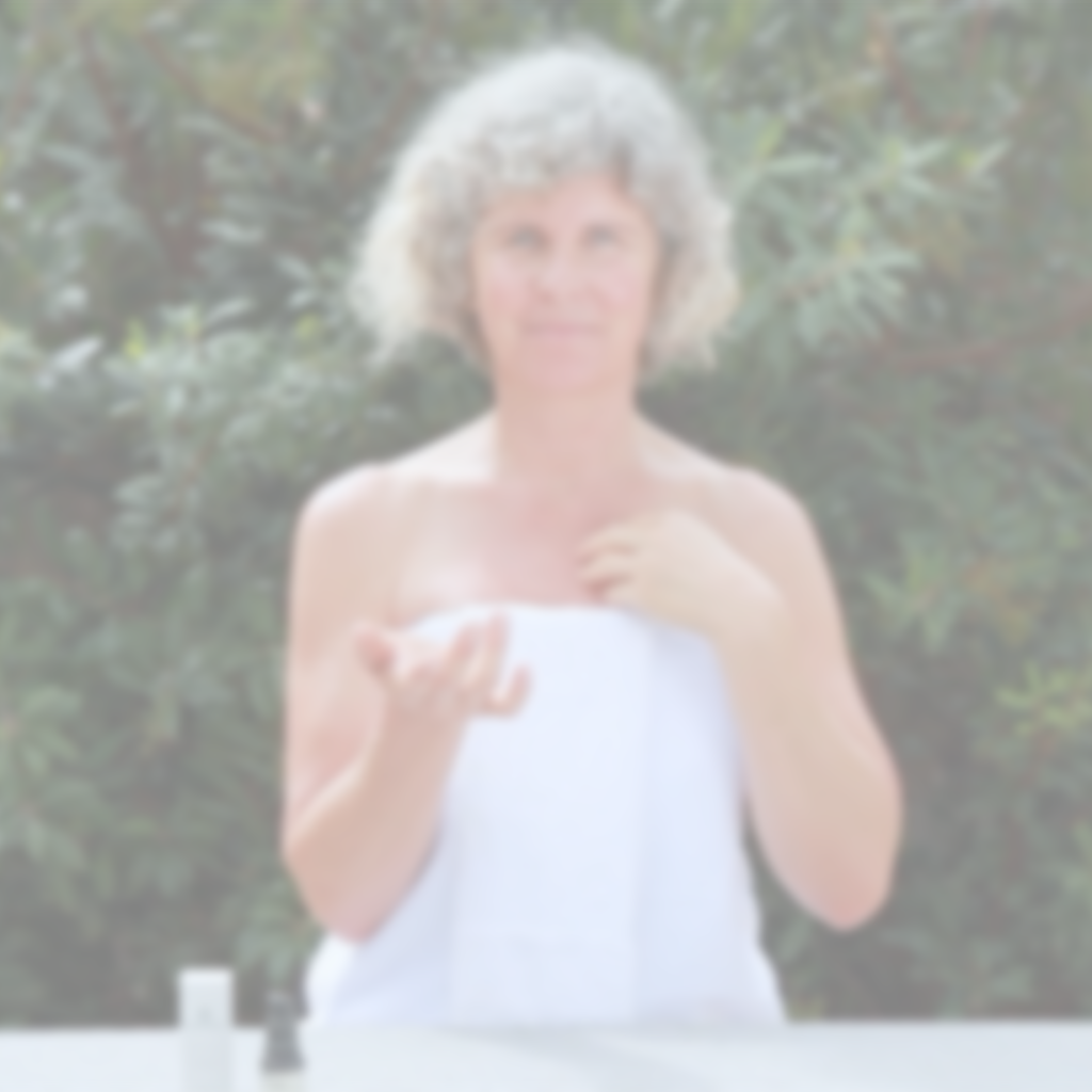 Unscented Herbal Facial Oil for Sensitive Skin - 0.5 Oz