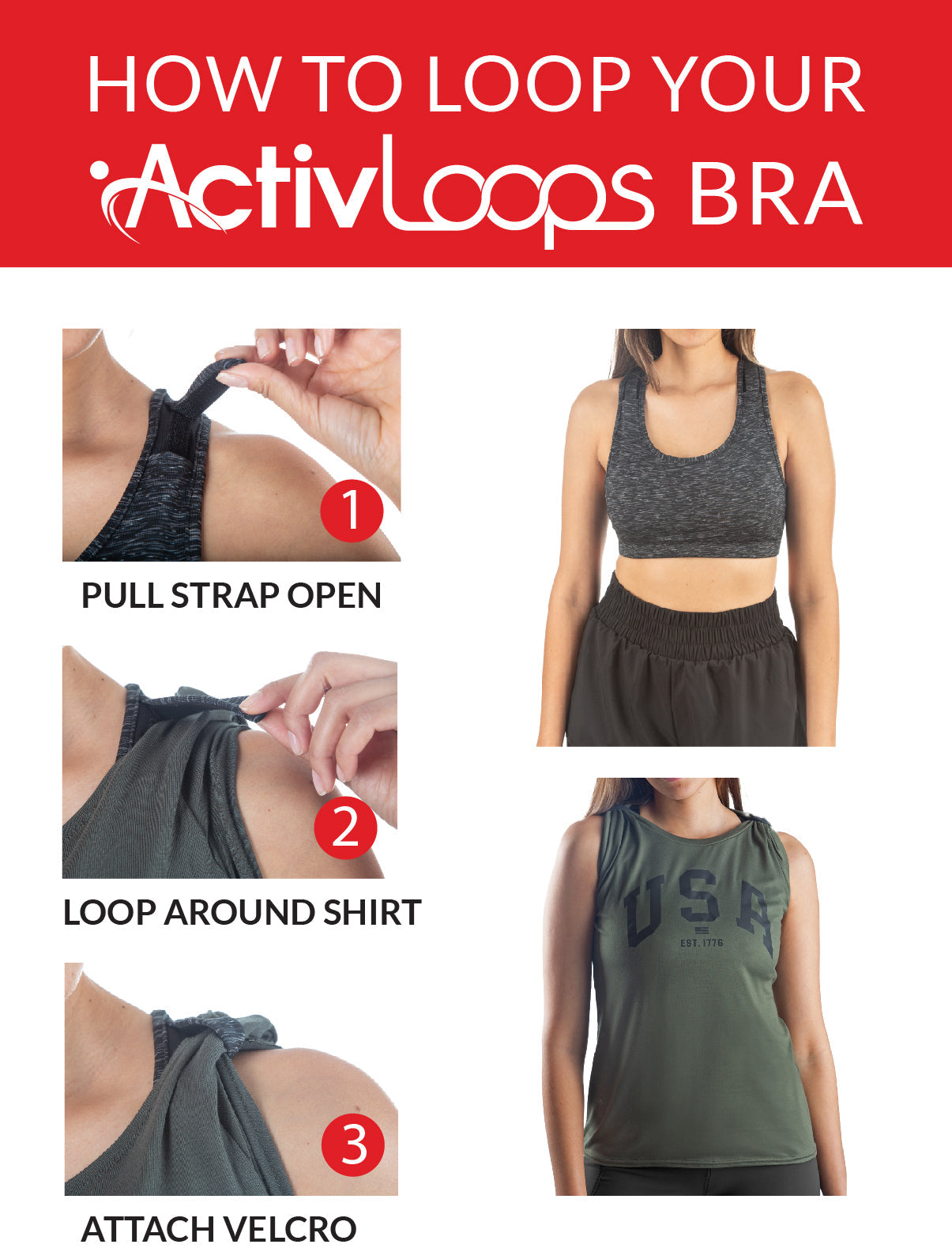 Activloop™ 2-in-1 Sports Bra