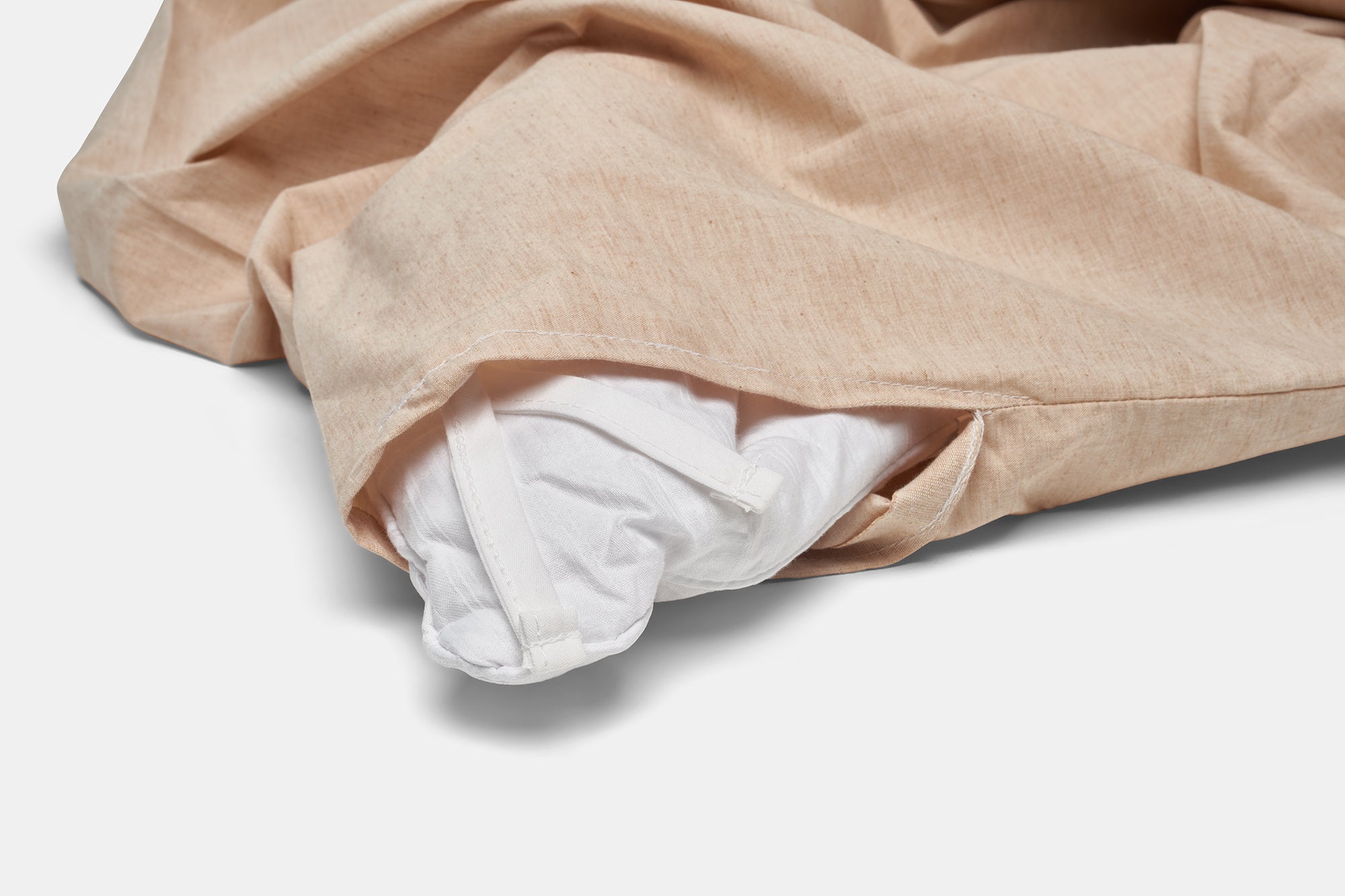 Naturally Dyed Cotton Duvet Cover Set - Coyote Brown