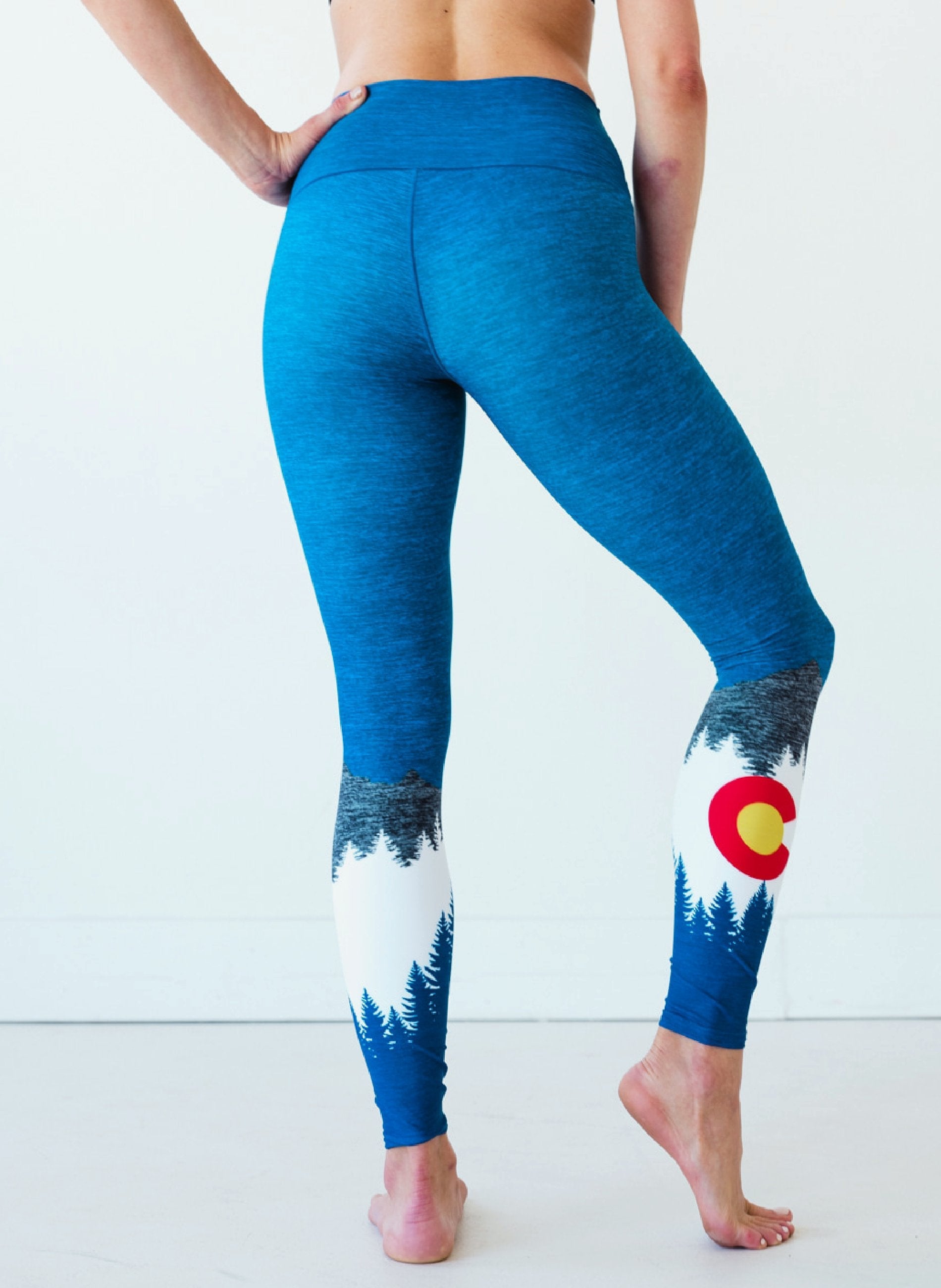 Eco-Friendly Heather Native Yoga Pants