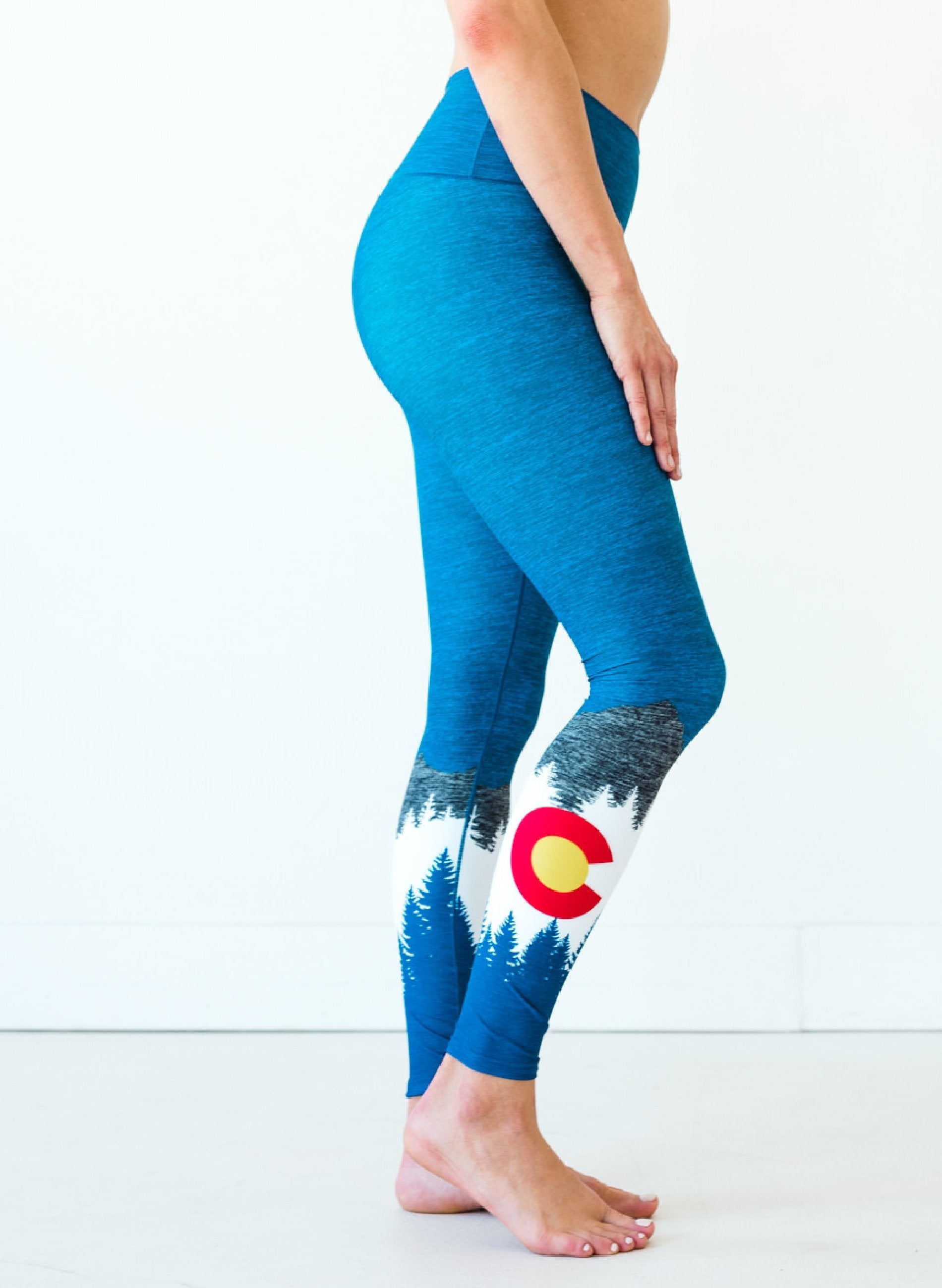 Eco-Friendly Heather Native Yoga Pants