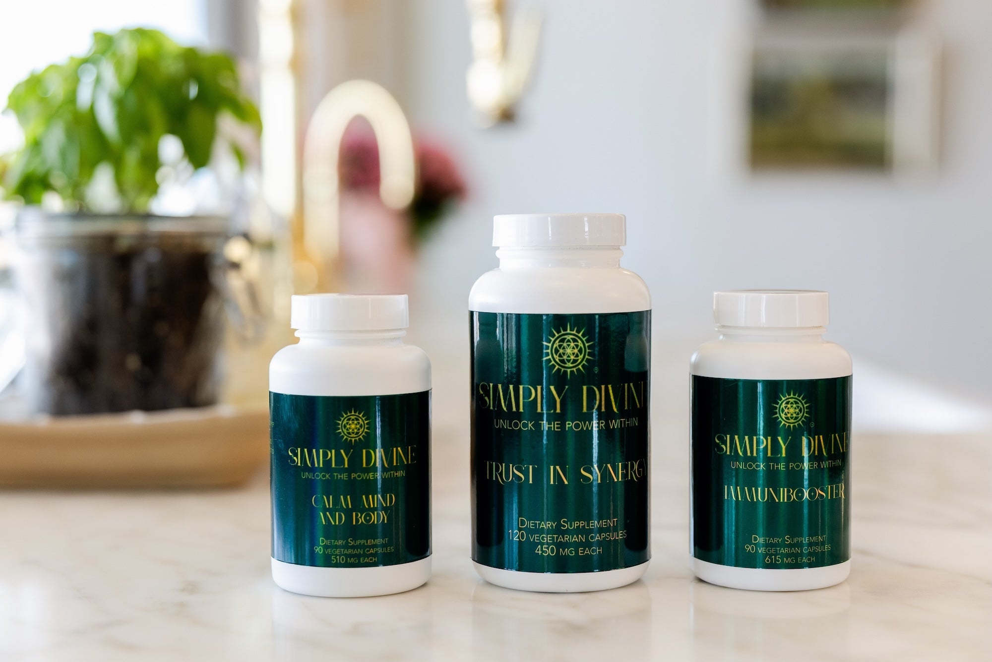 Herbal Wellness Bundle - Calm Balance & Vitality 3 Pack