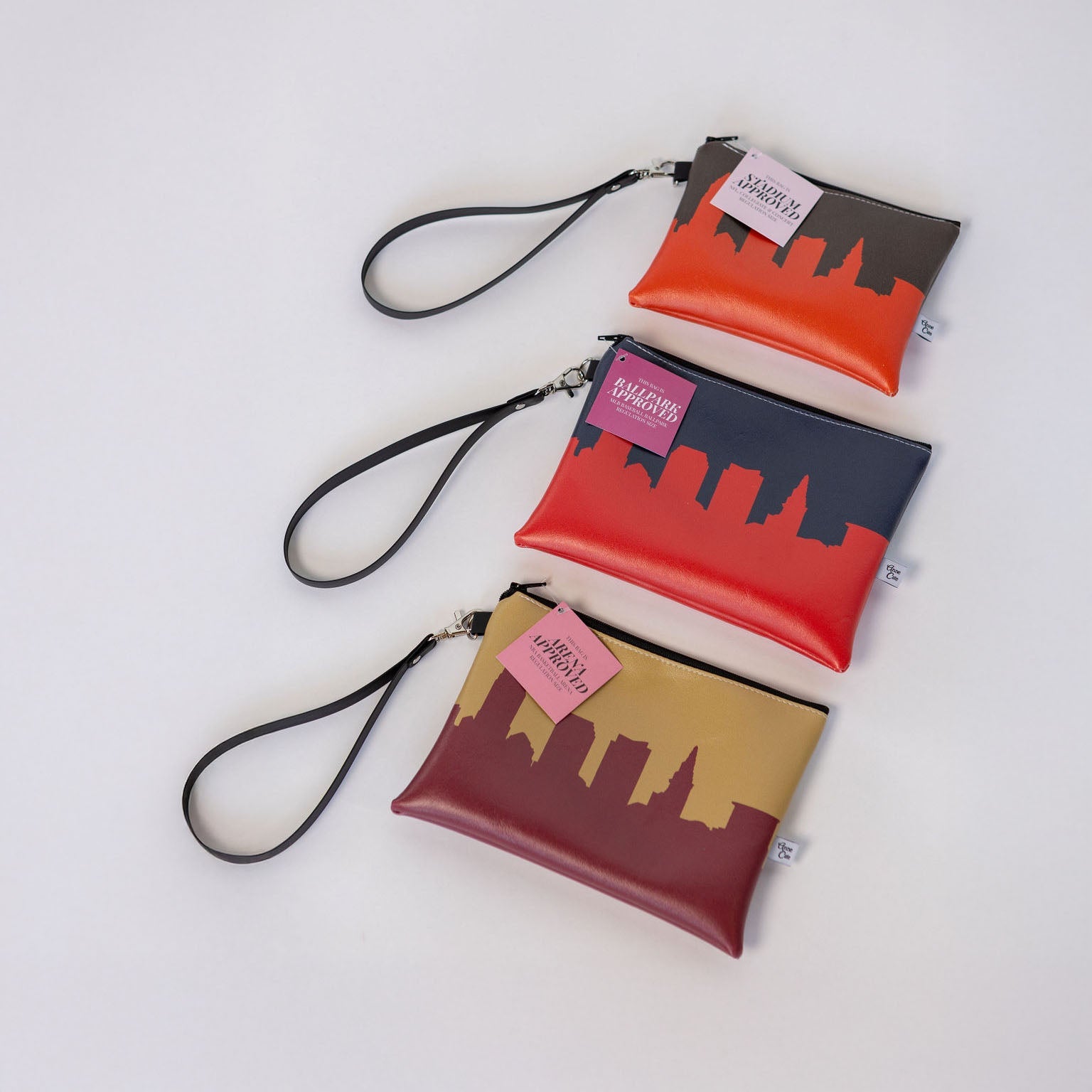 Basketball Arena Skyline Game Day Wristlet