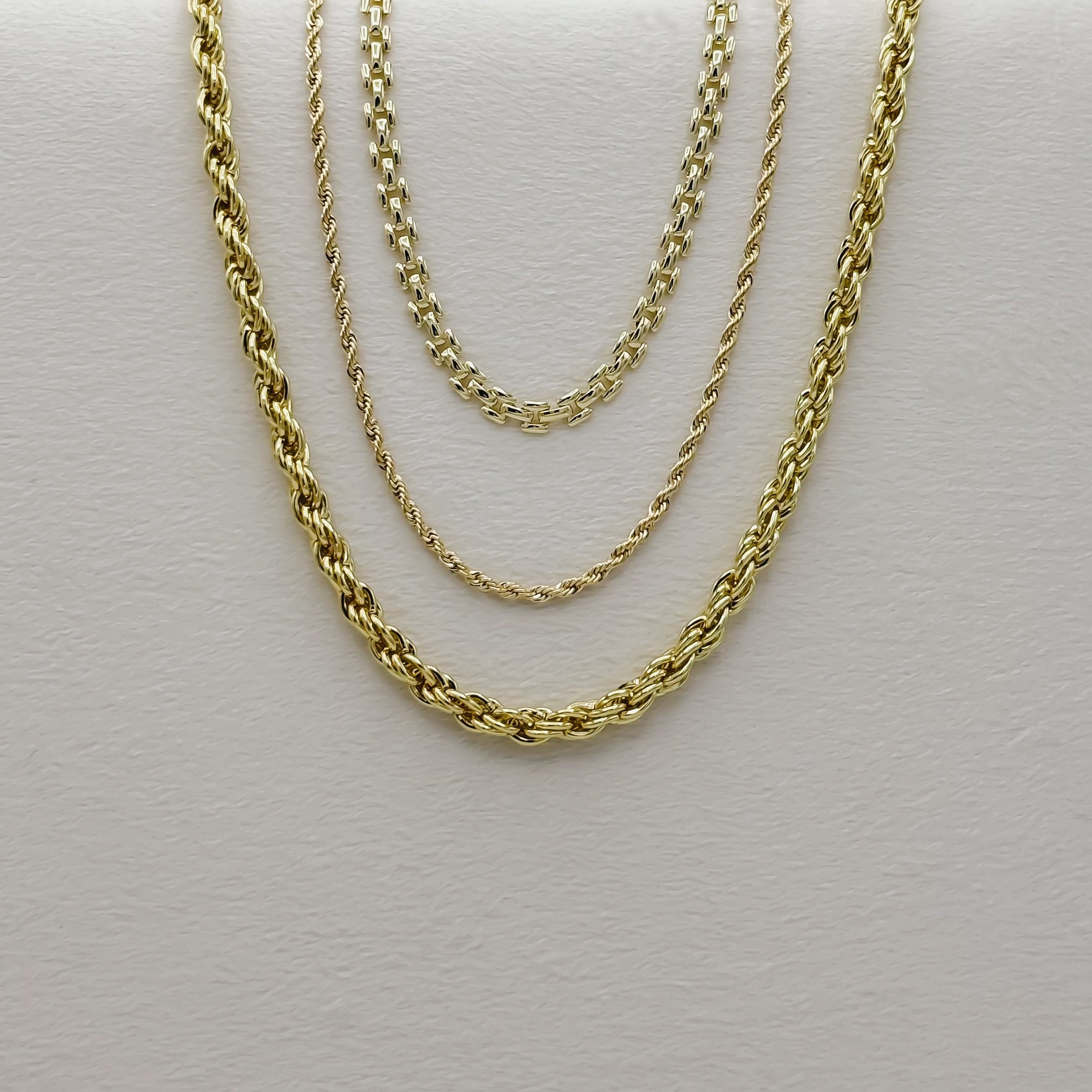 Classic Gold-Filled Asher Chain Link Necklace