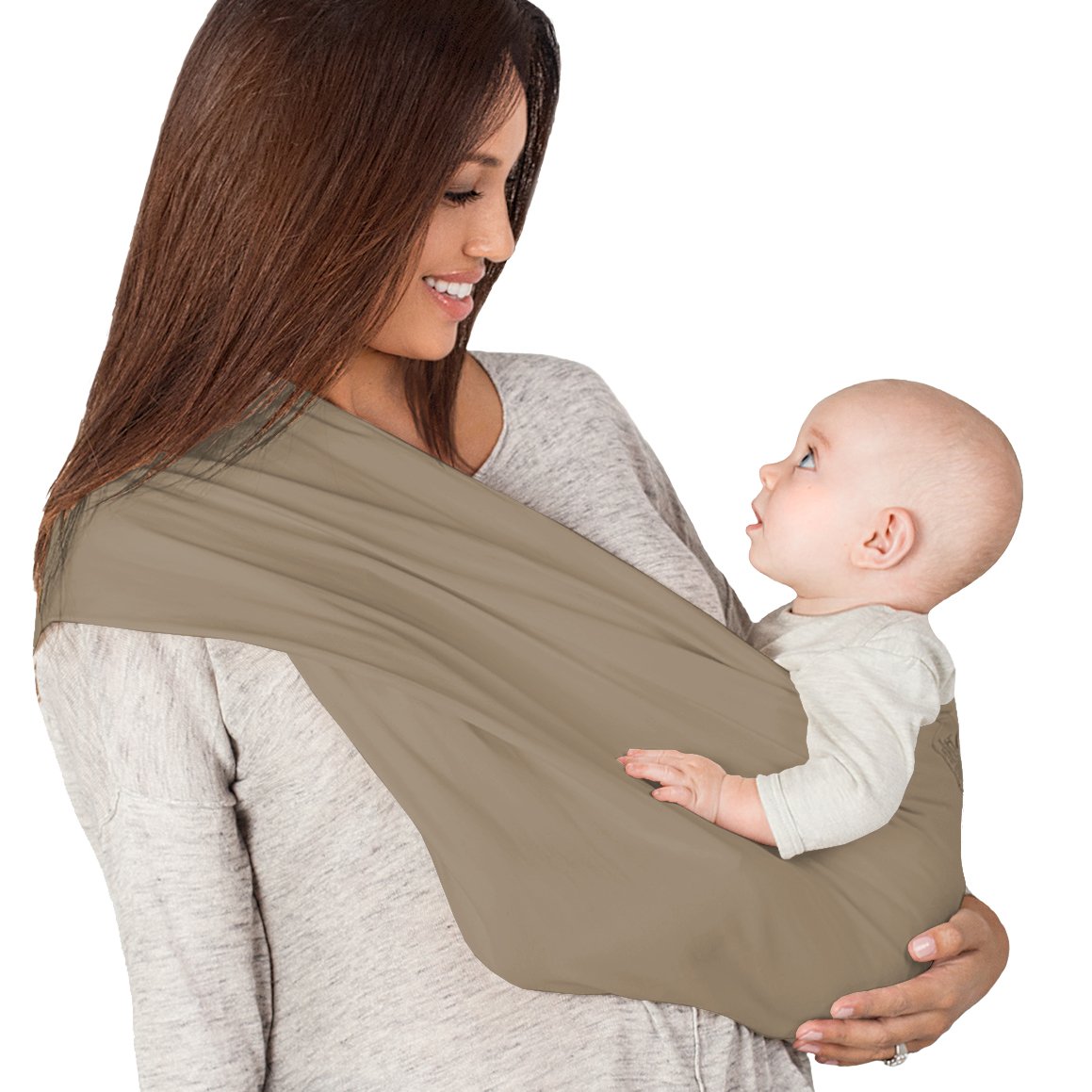 Organic Cotton Baby Carrier Sling - Khaki