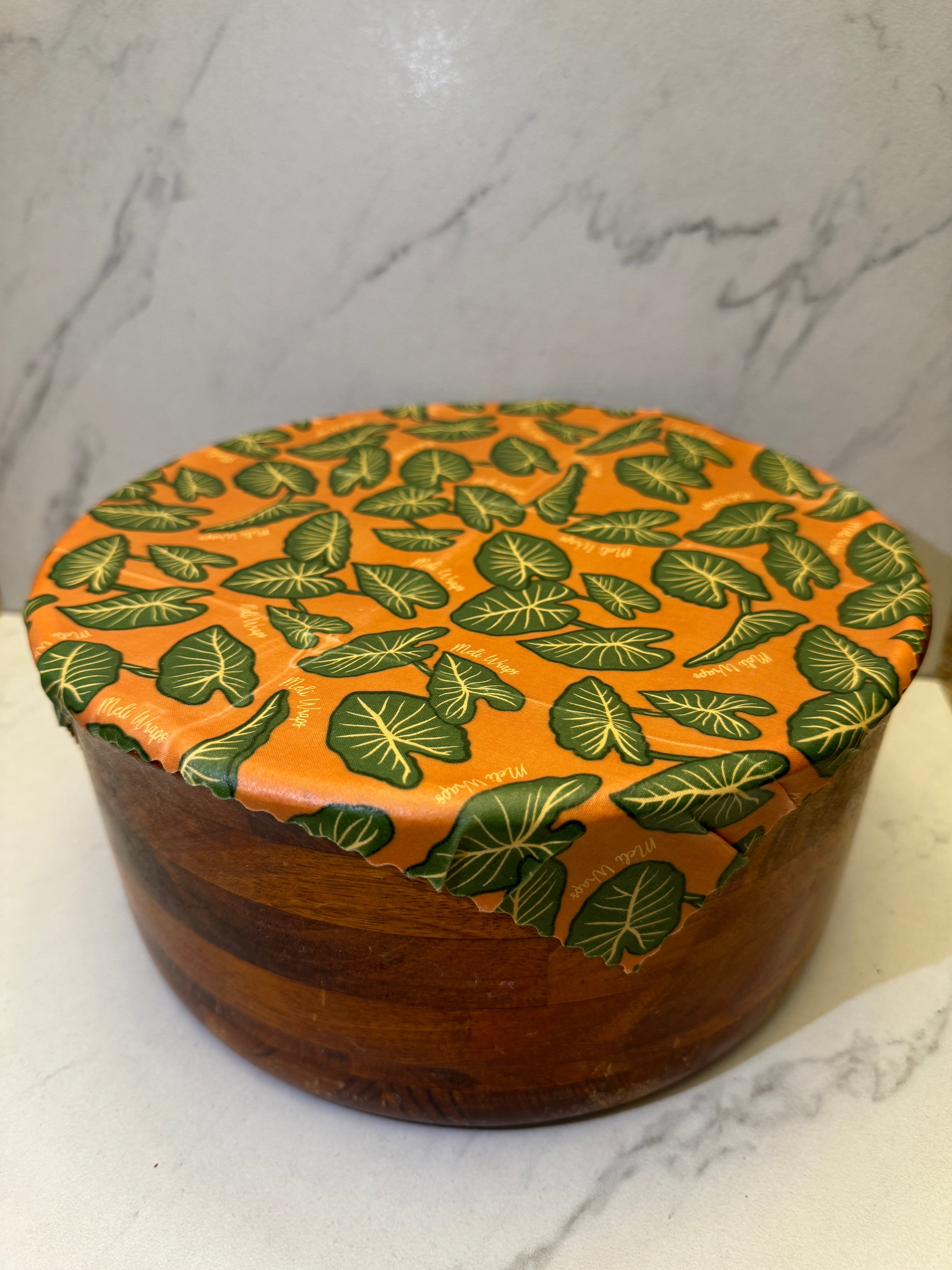 Eco-Friendly Beeswax Food Wrap - Kalo Print