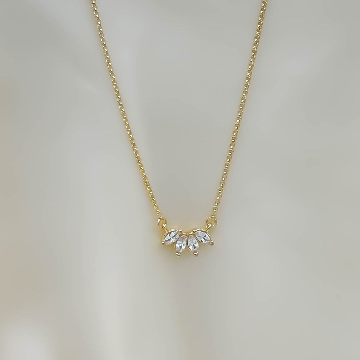 18K Gold-Filled Dior Necklace