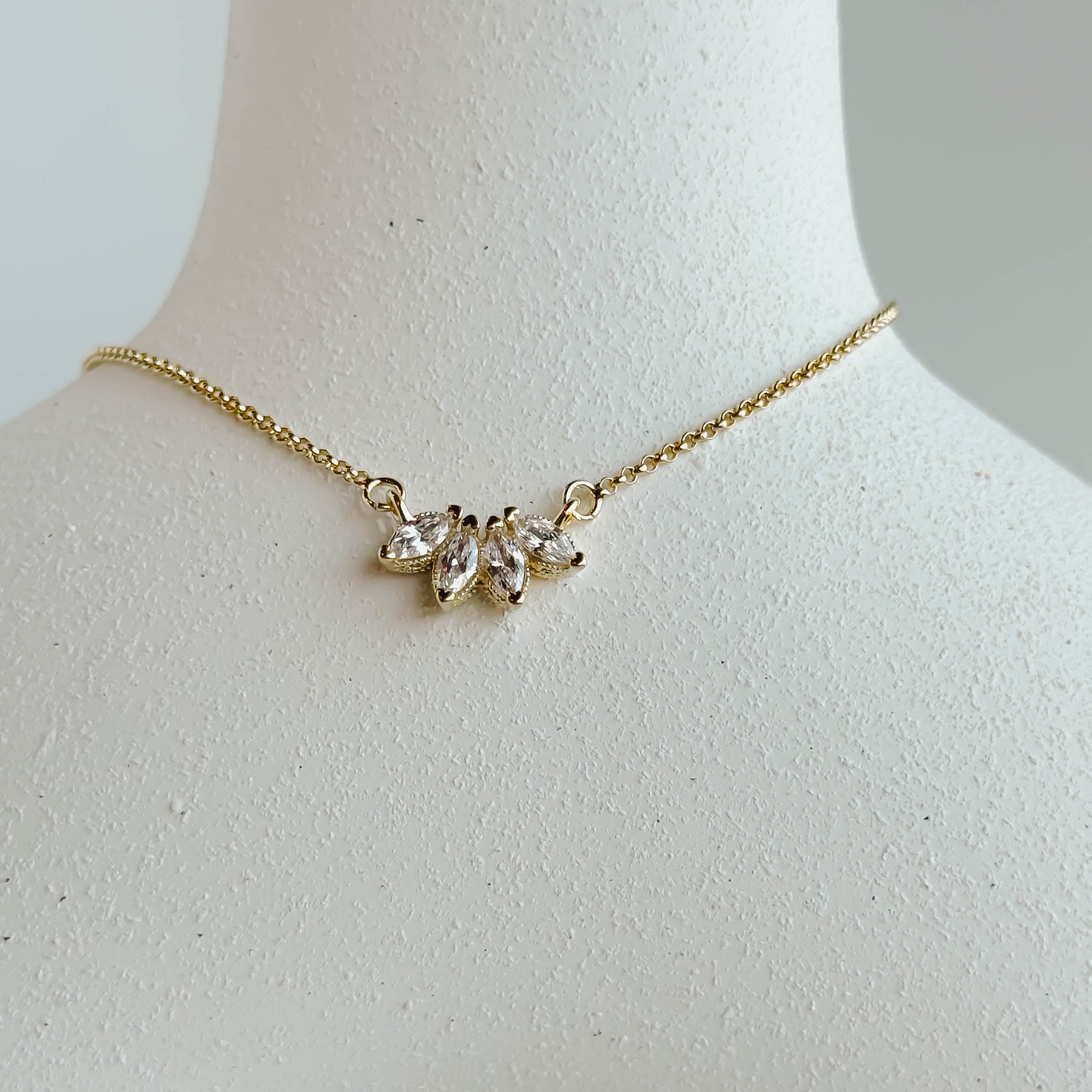 18K Gold-Filled Dior Necklace