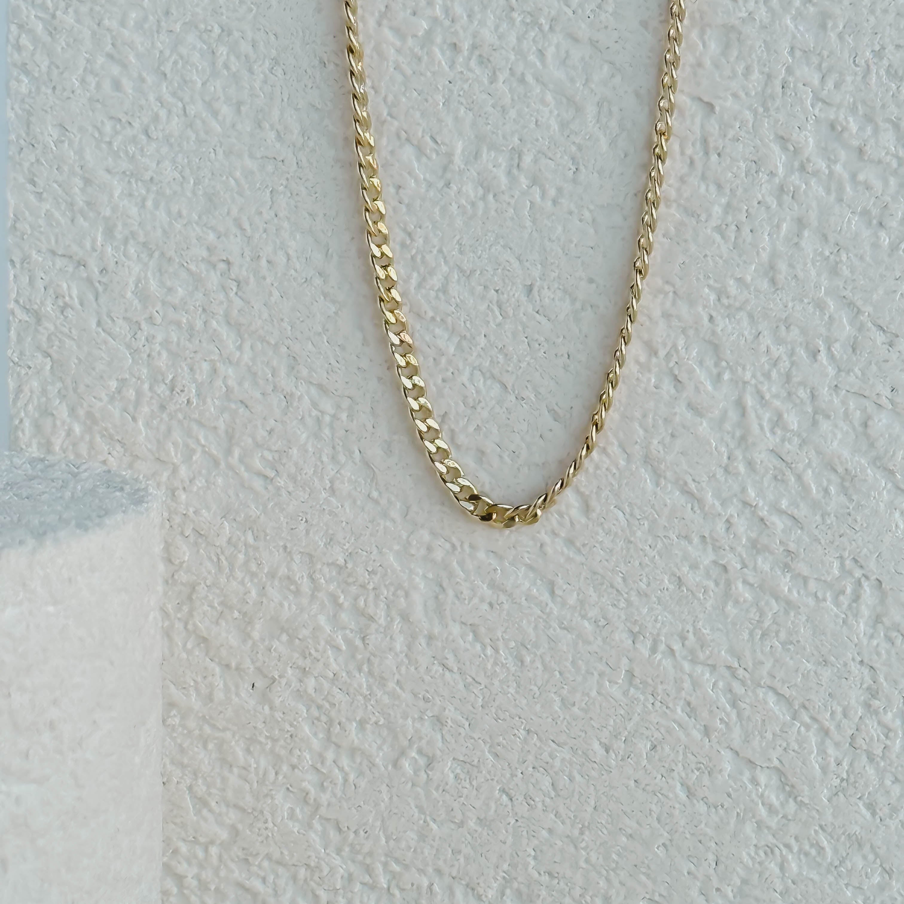 18K Gold-Filled Haven Curb Chain Necklace