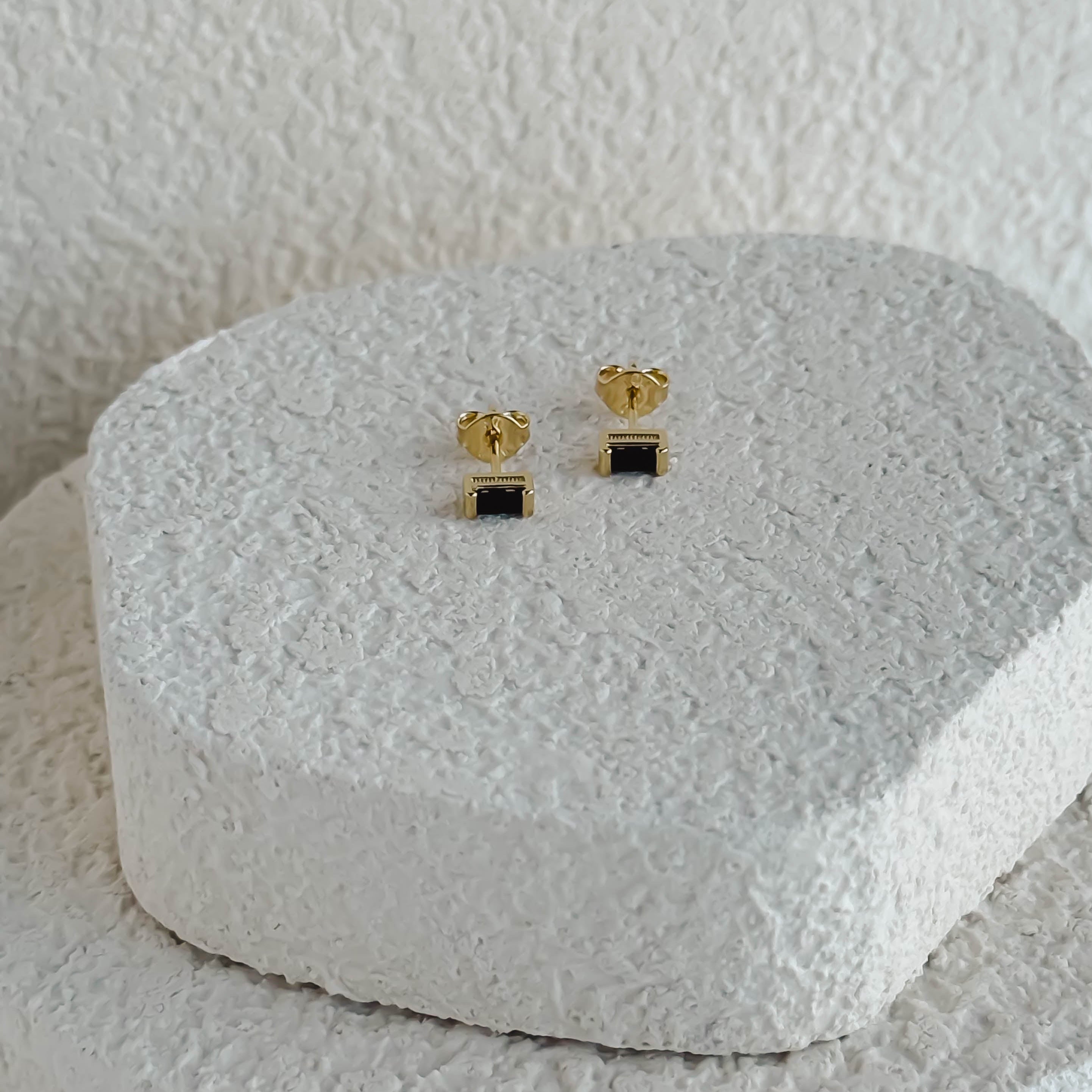 18K Gold-Filled Henley Stud Earrings